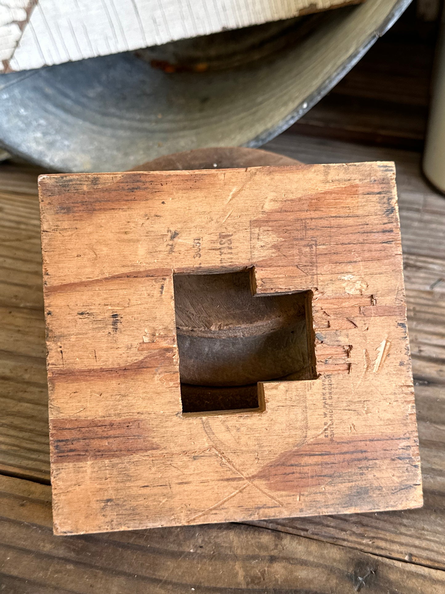 Stamp/Print Base Plate Cent Symbol