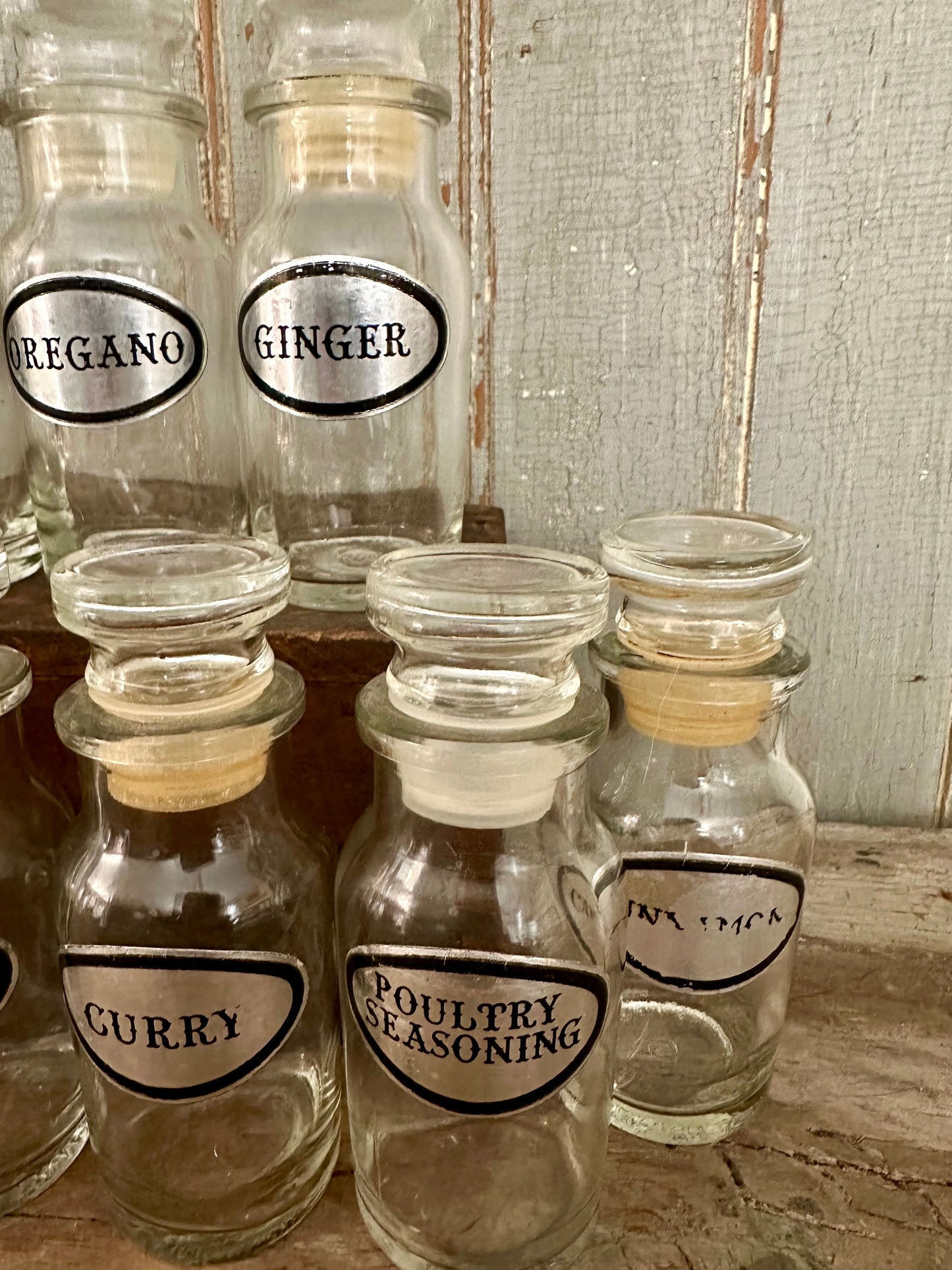 Spice Jar Set Made in Japan 13 Jars