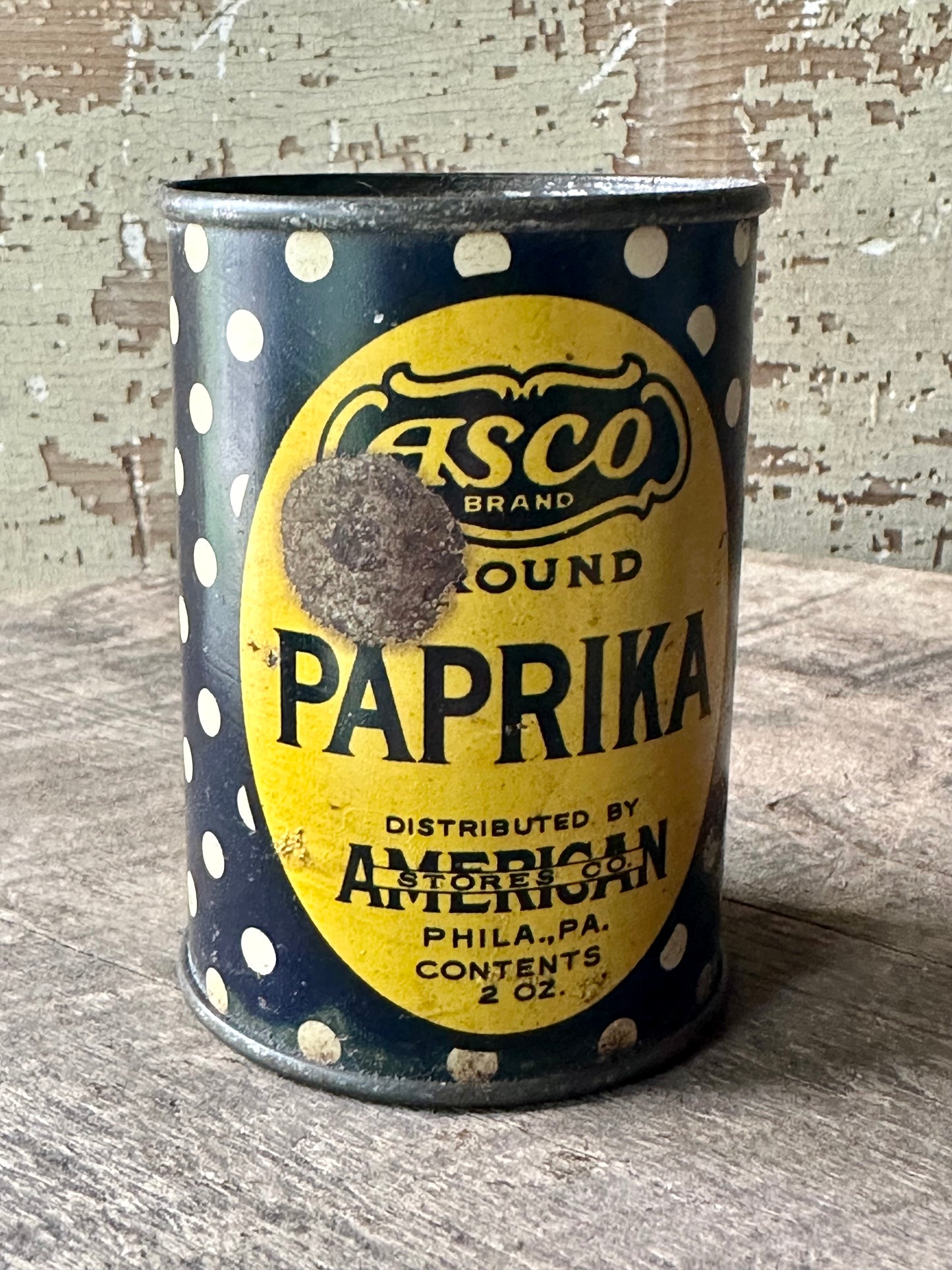 Asco Brand Ground Paprika Tin