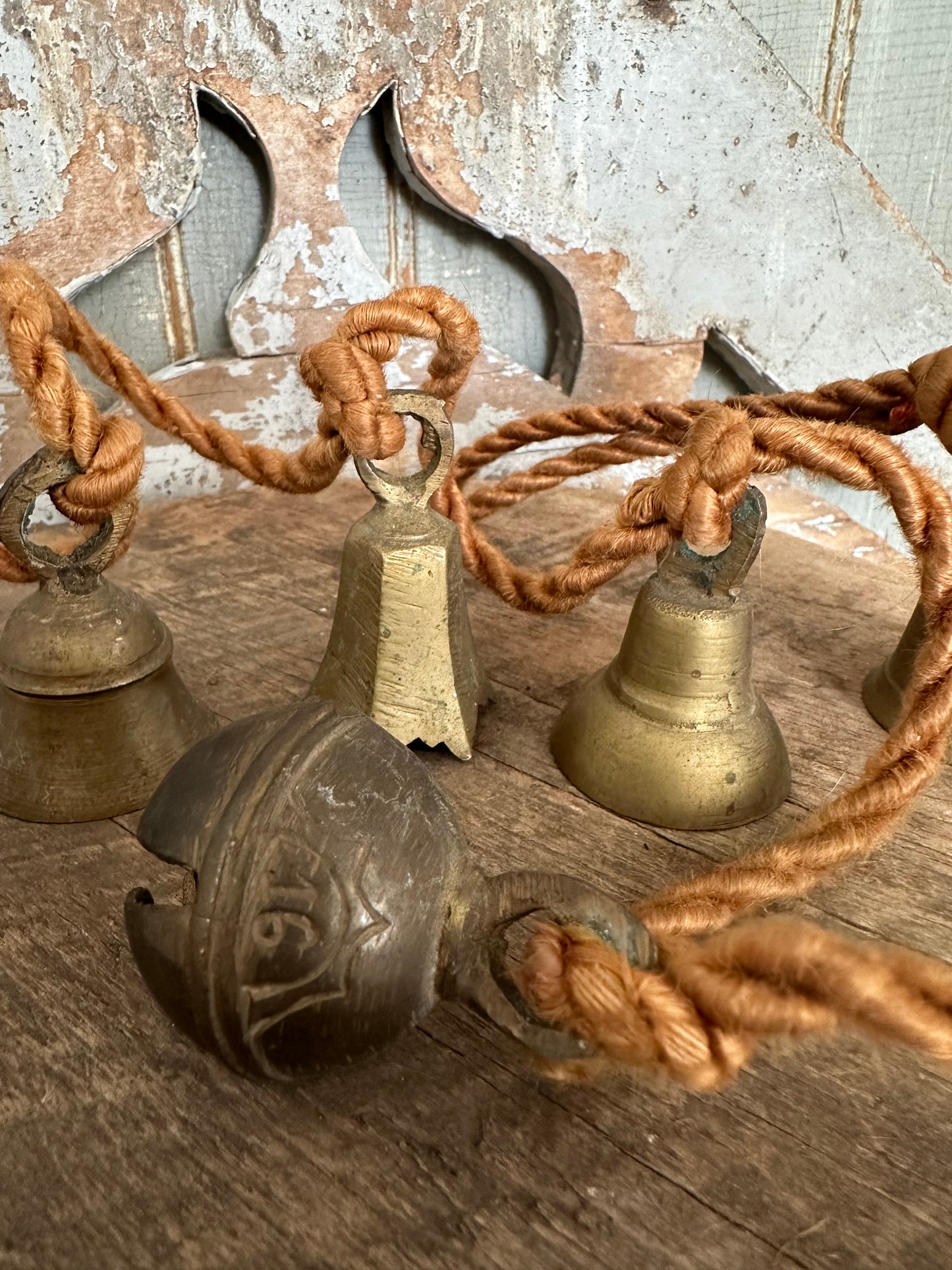 Bells Set Of Six On Rope