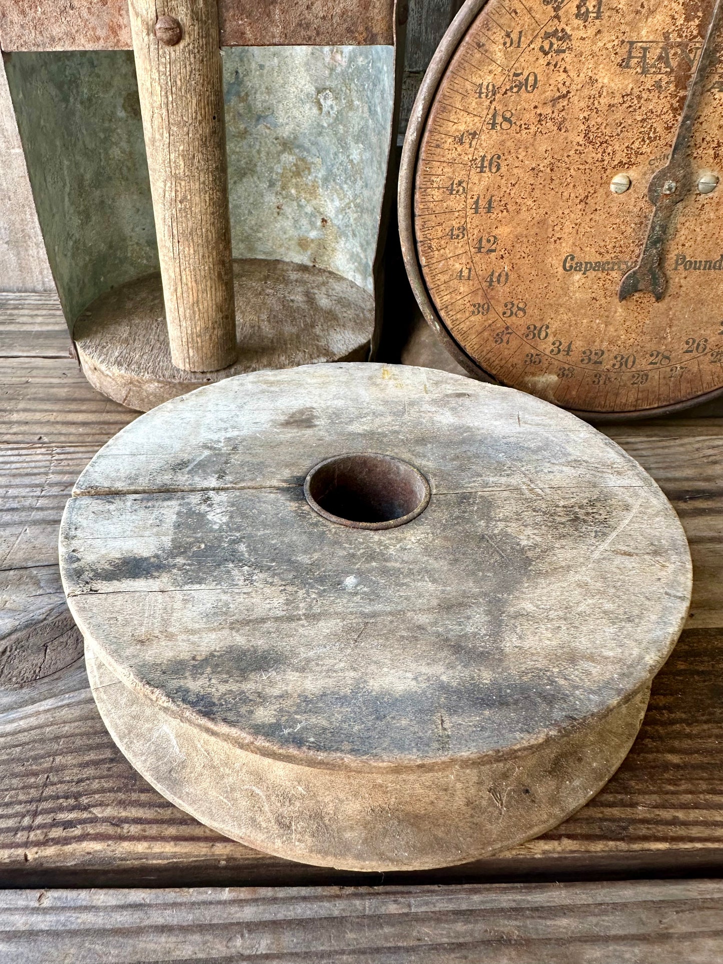 Wood & Metal Pulley Sheave
