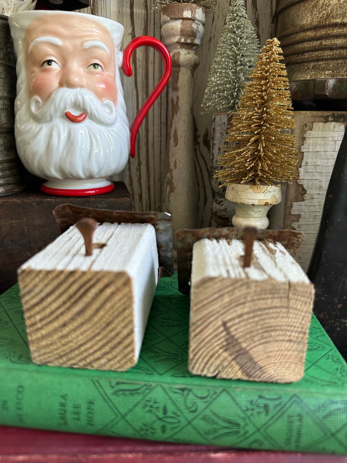 Bitty Birdhouses Set Of Two Handmade
