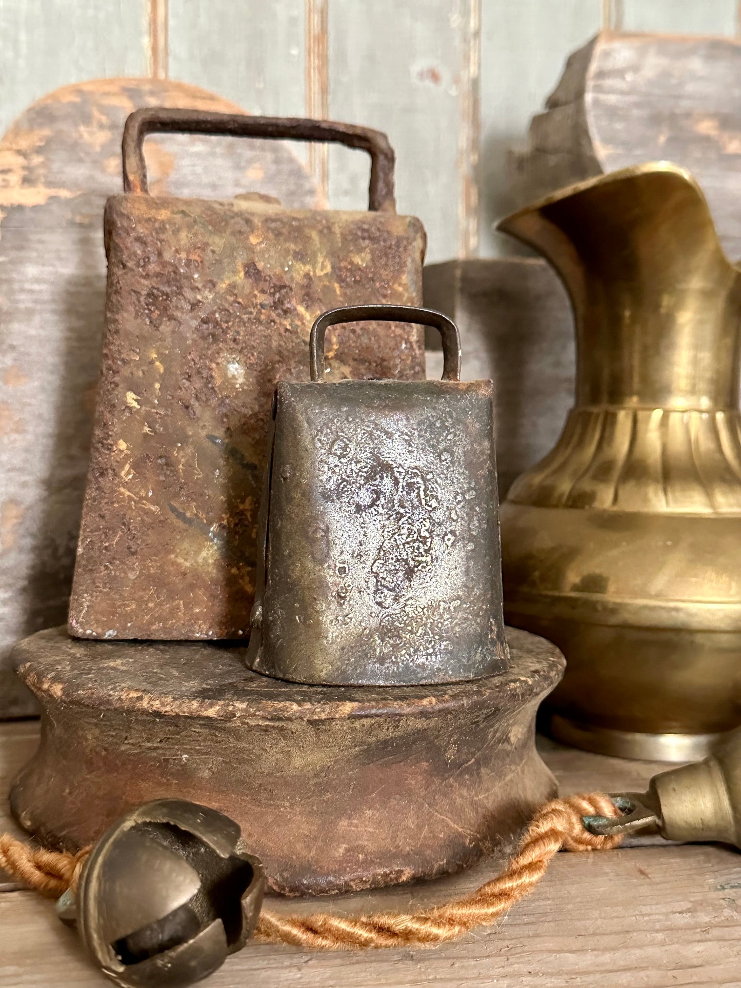 Metal Cow Bells Set Of Two