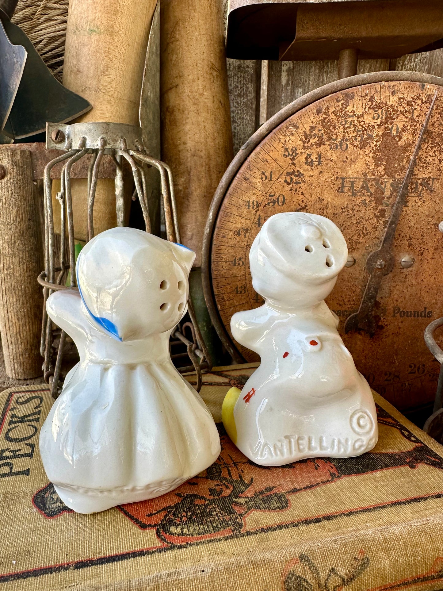 Van Telligen Hugging Dutch Boy & Girl Salt & Pepper Set