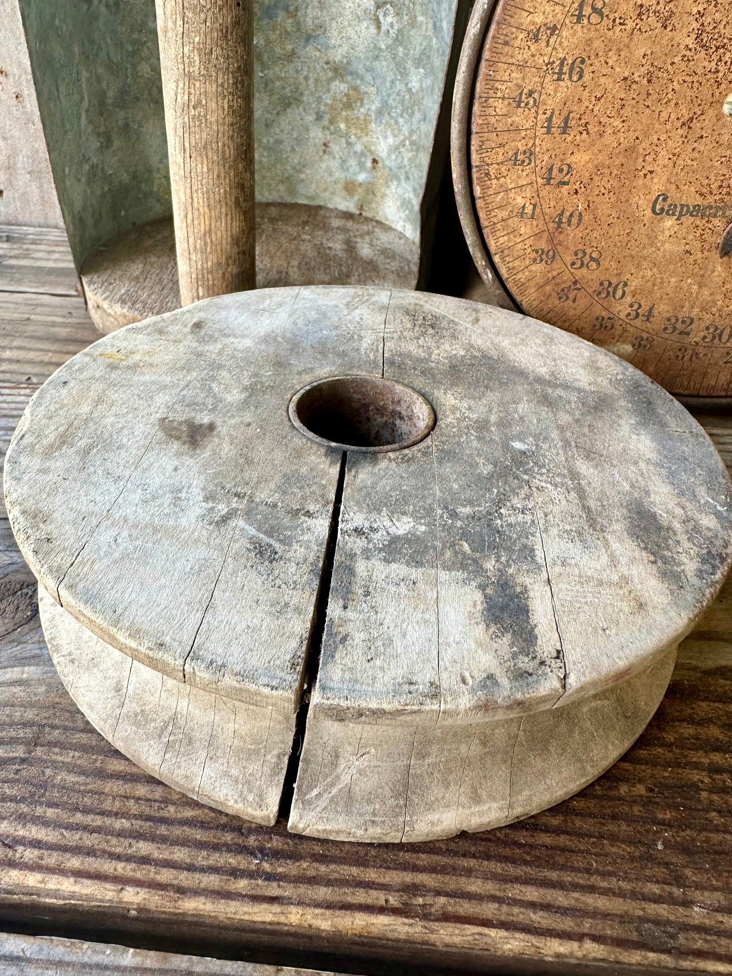 Wood & Metal Pulley Sheave