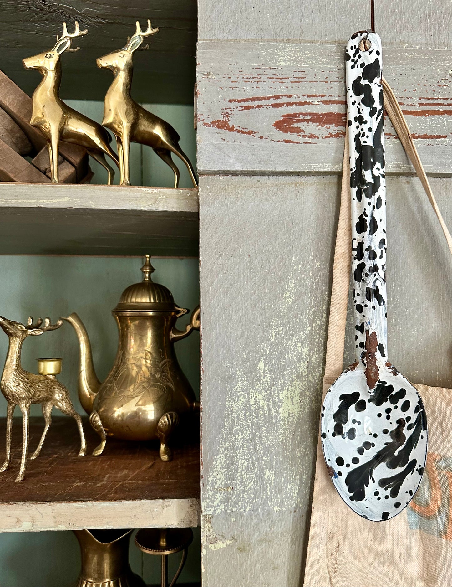 Enamelware Spoon