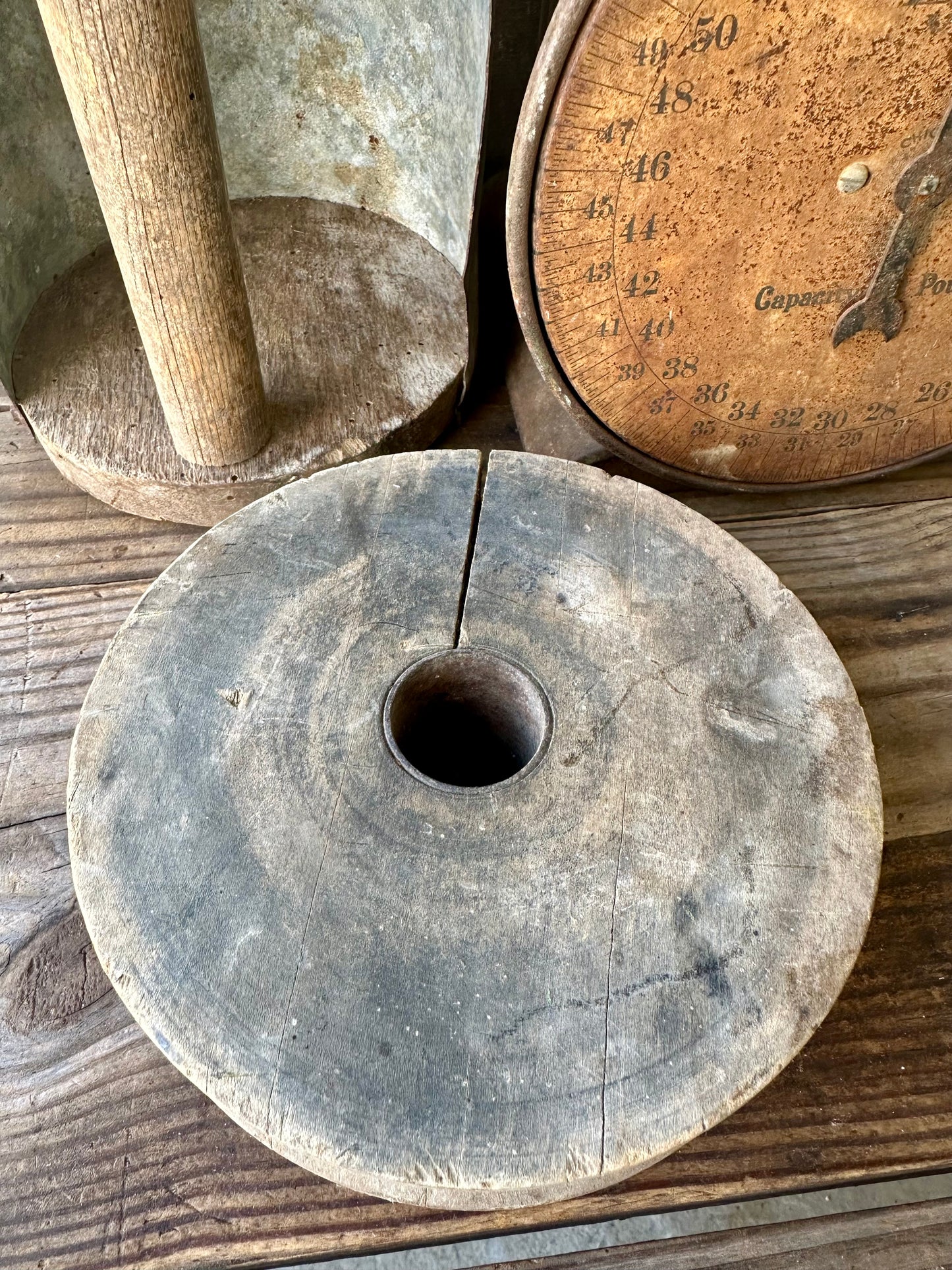 Wood & Metal Pulley Sheave