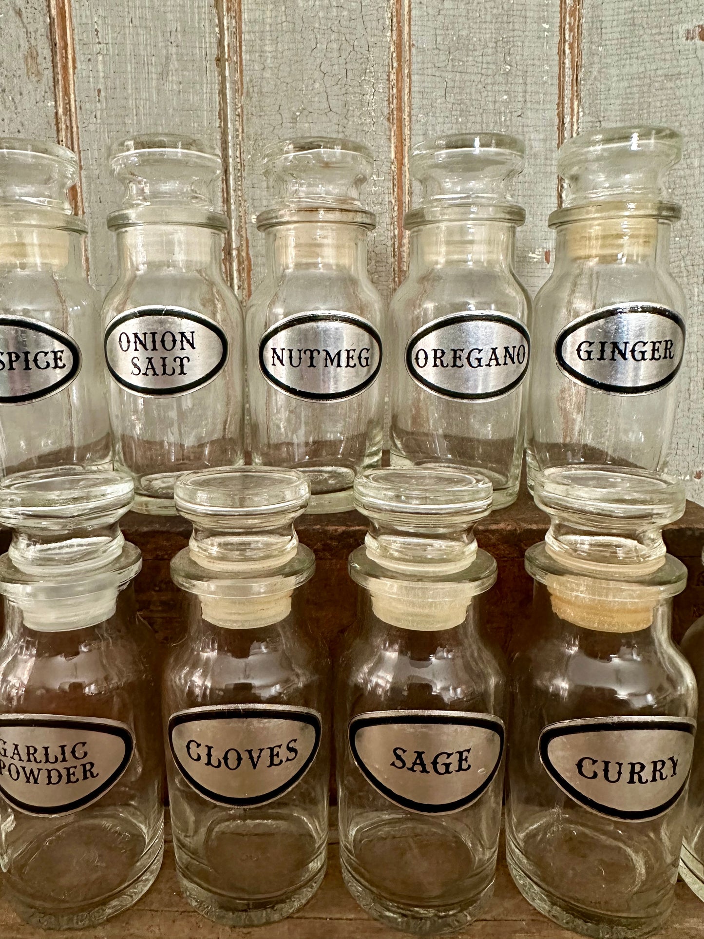 Spice Jar Set Made in Japan 13 Jars