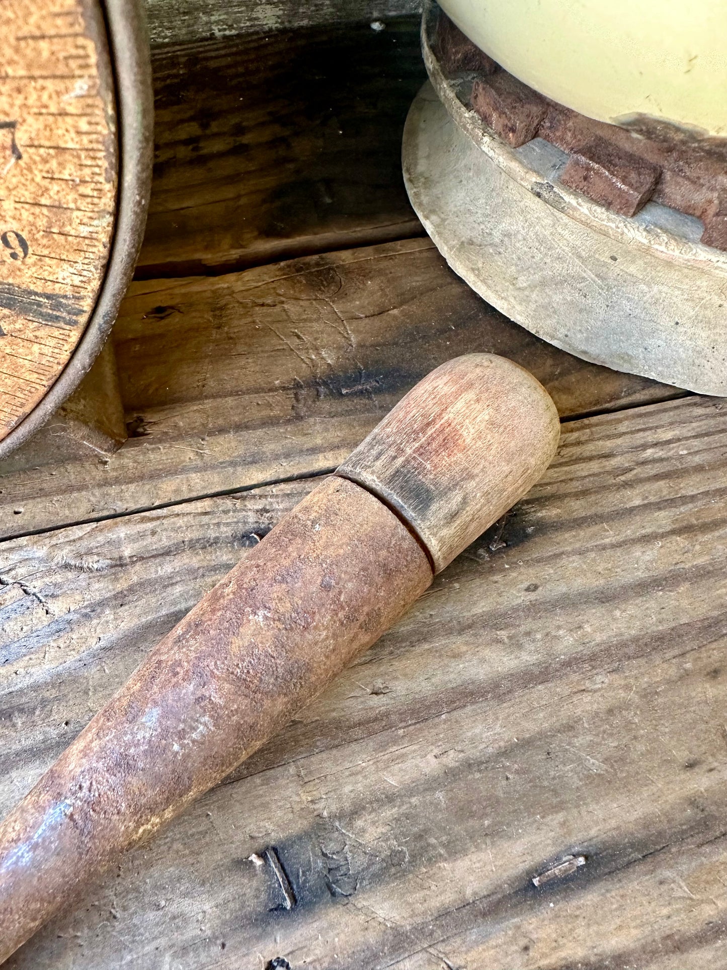 Garden Tool Rusty Metal Fork