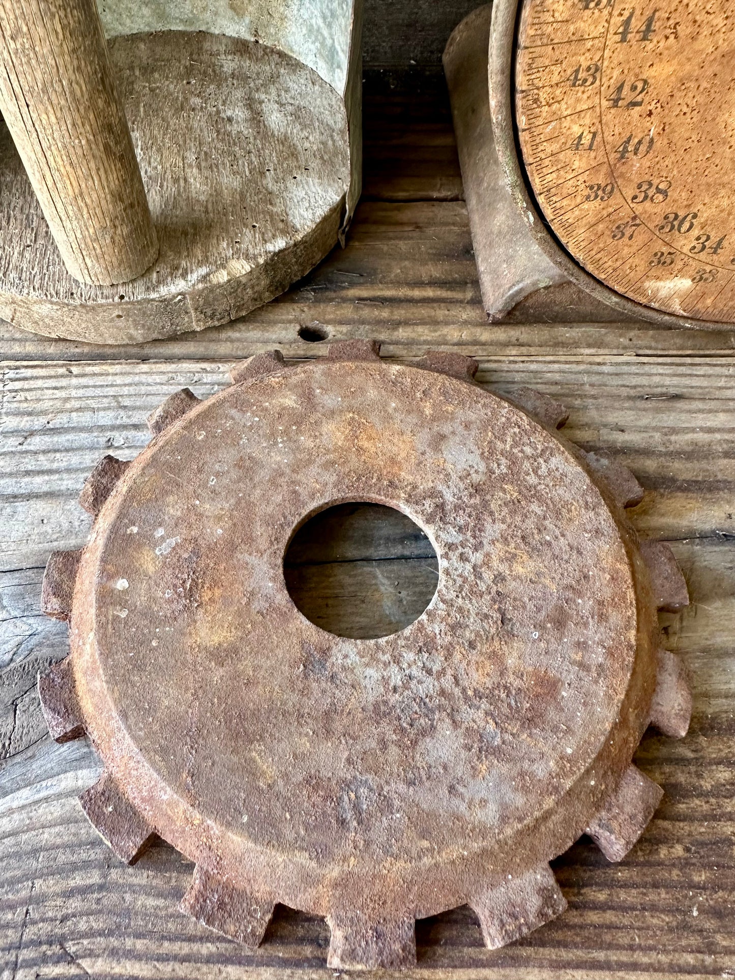 Rusty Metal Sprocket
