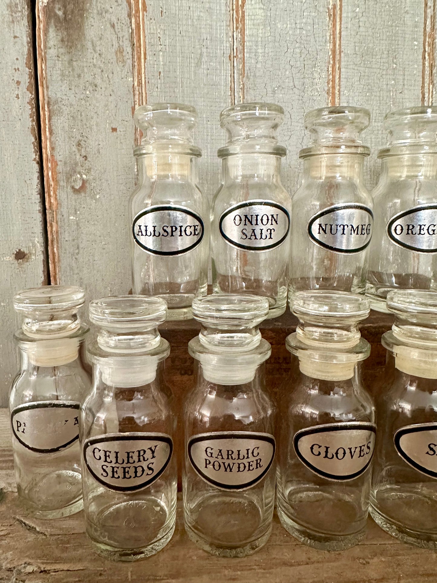 Spice Jar Set Made in Japan 13 Jars