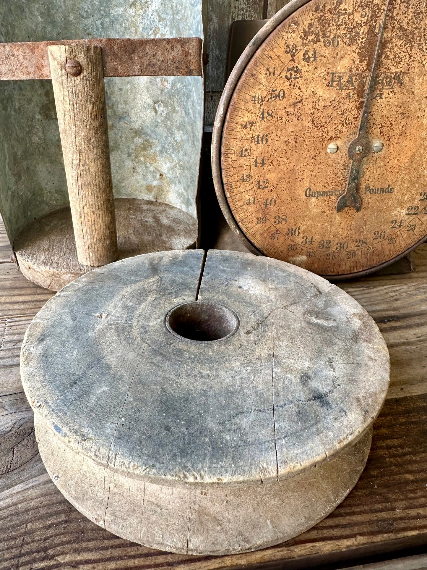 Wood & Metal Pulley Sheave