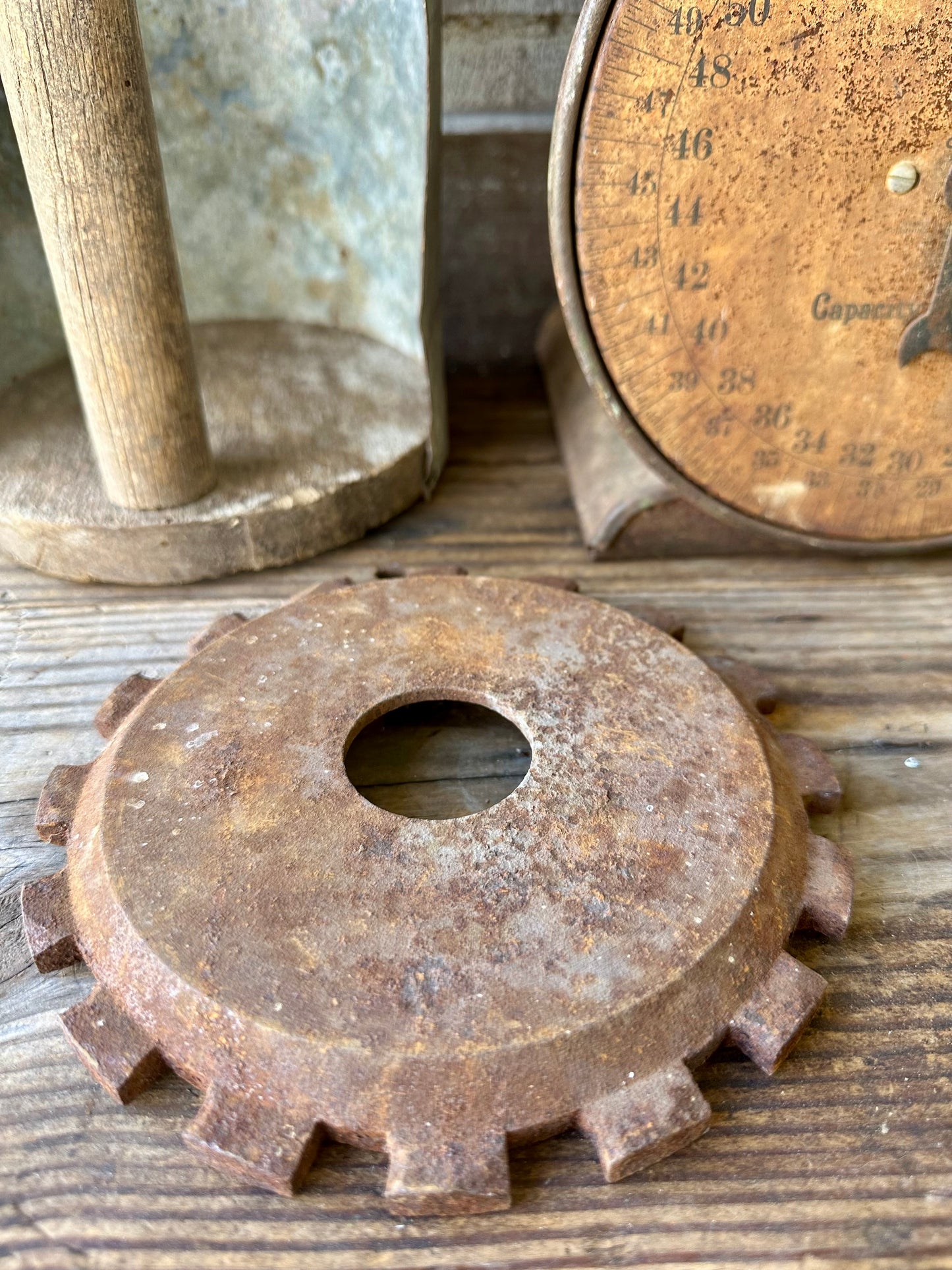 Rusty Metal Sprocket