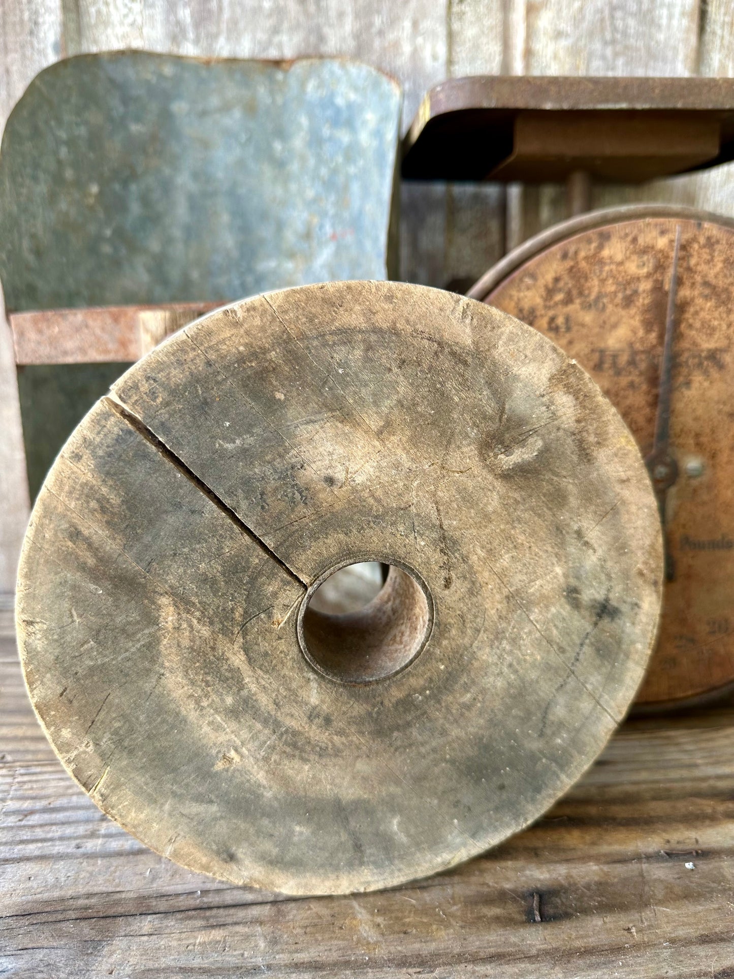 Wood & Metal Pulley Sheave