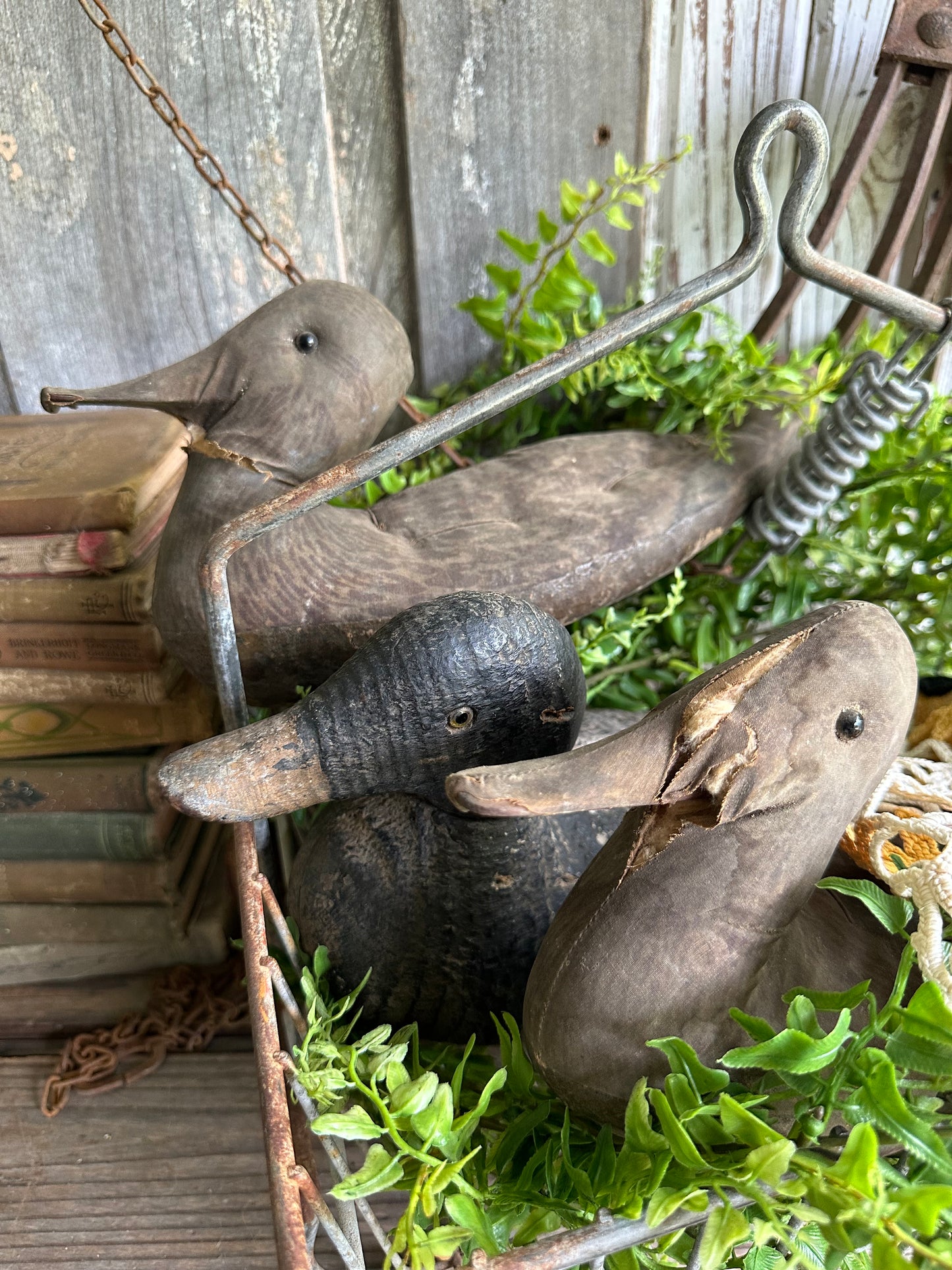 Canvas Duck Decoy