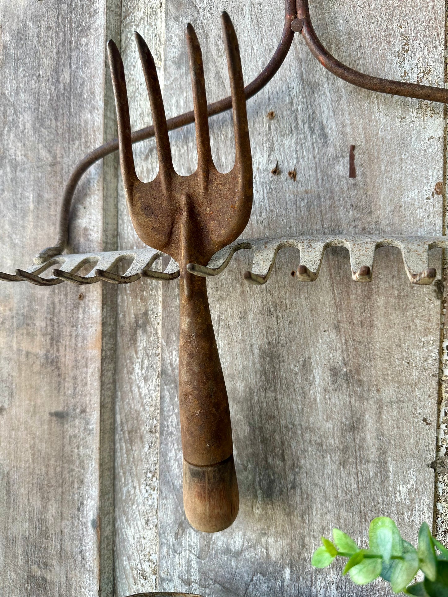 Garden Tool Rusty Metal Fork