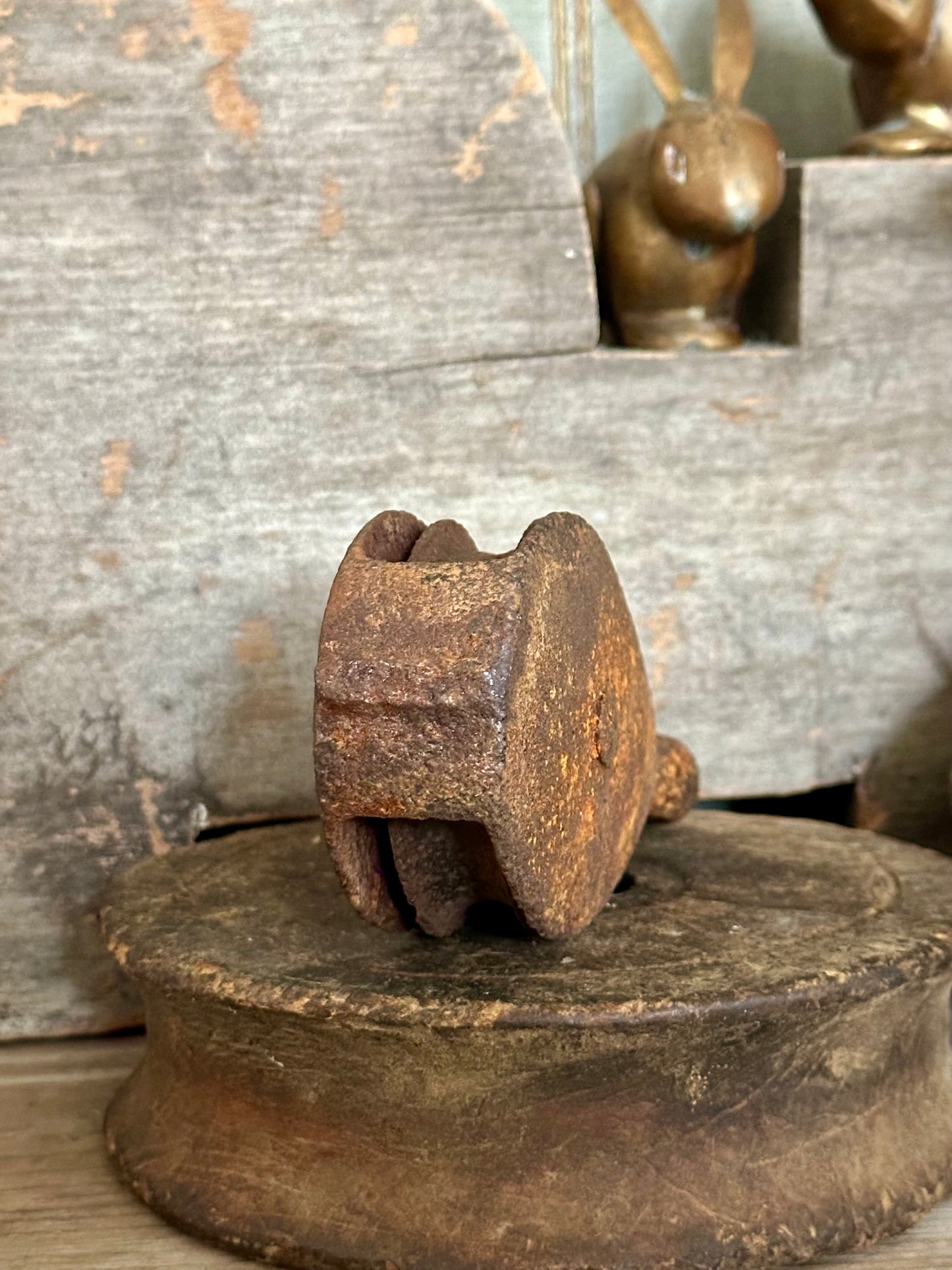 Metal Rusty Pulley