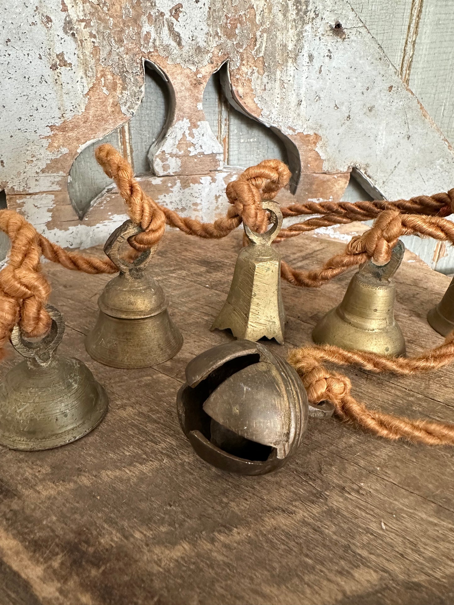 Bells Set Of Six On Rope