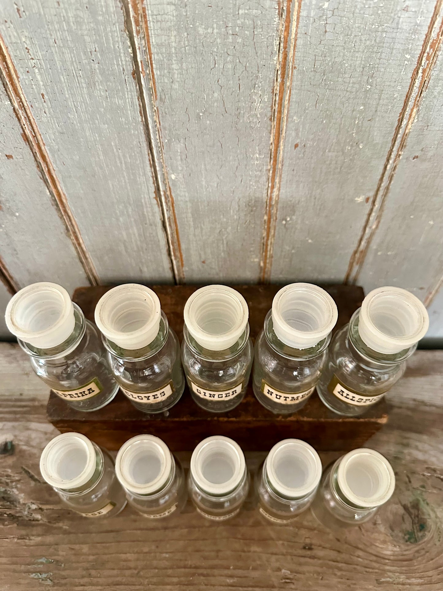 Spice Jar Set Made In Japan 10 Jars