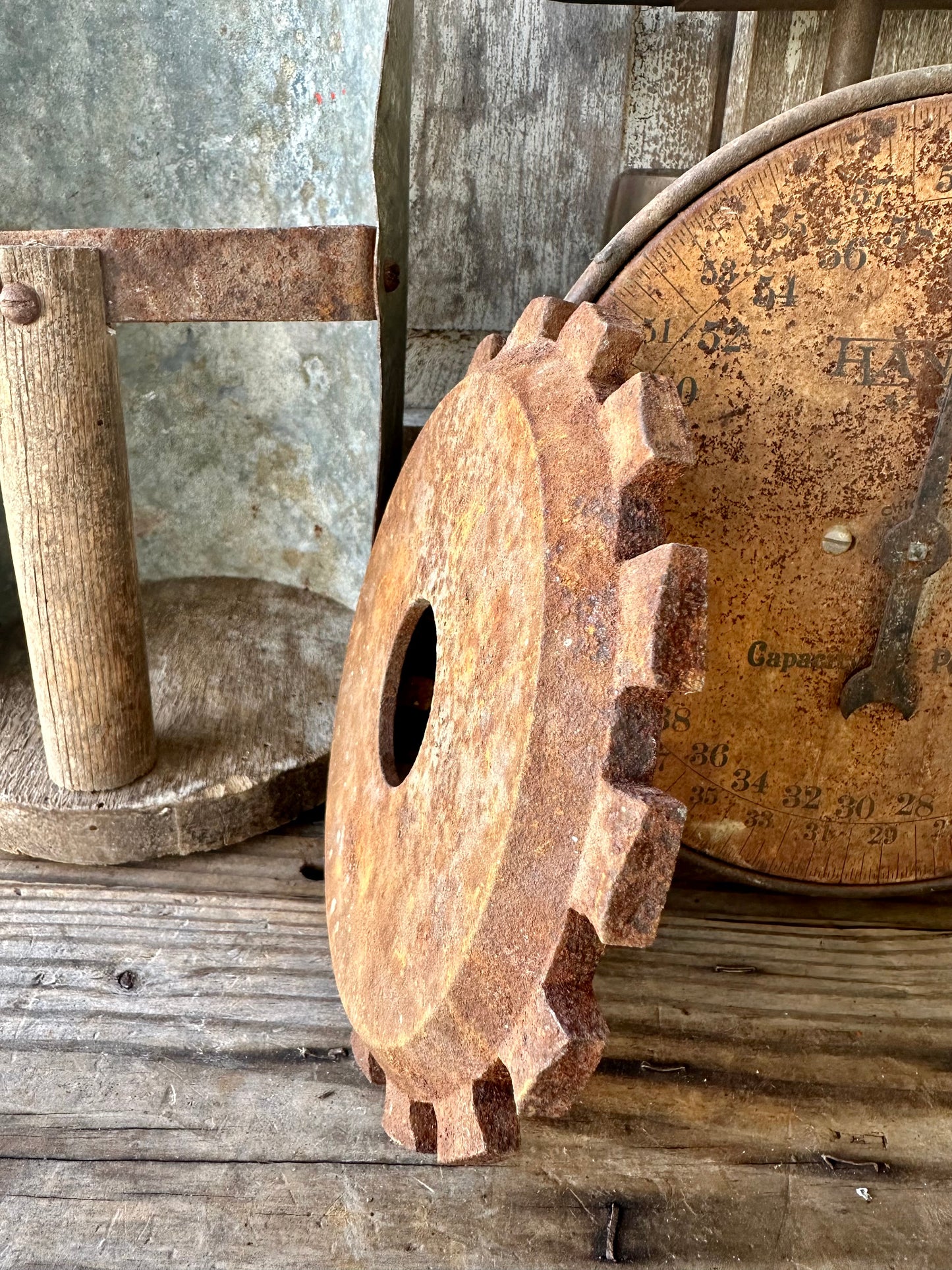 Rusty Metal Sprocket
