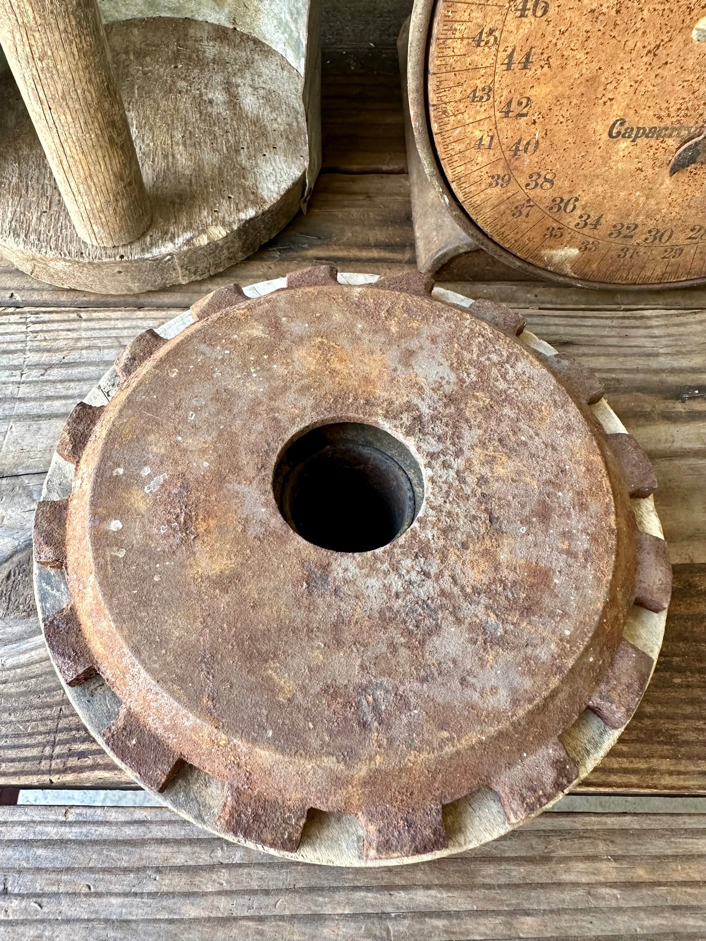 Rusty Metal Sprocket