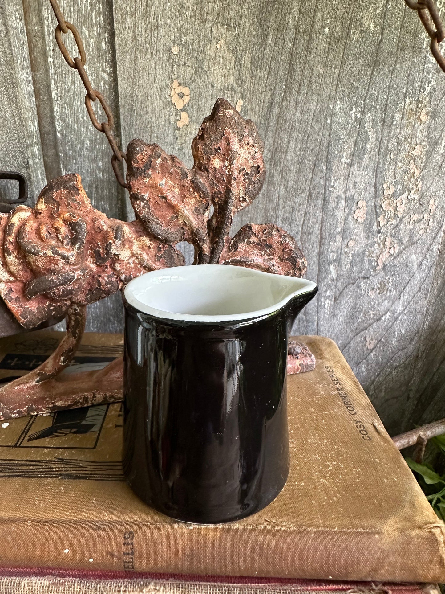 Black And White Creamer