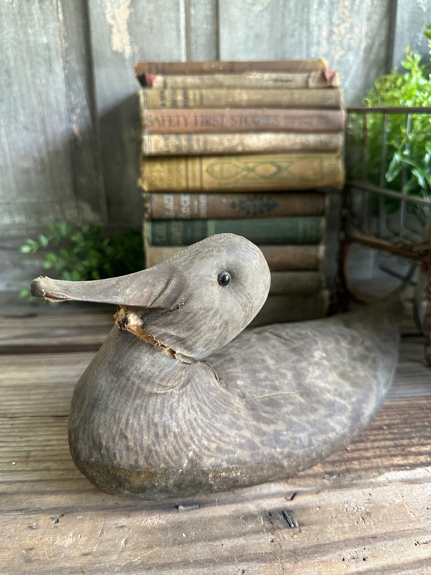 Canvas Duck Decoy