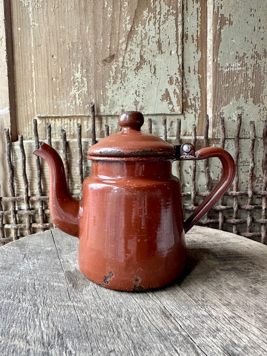 Enamelware Small Tea Pot