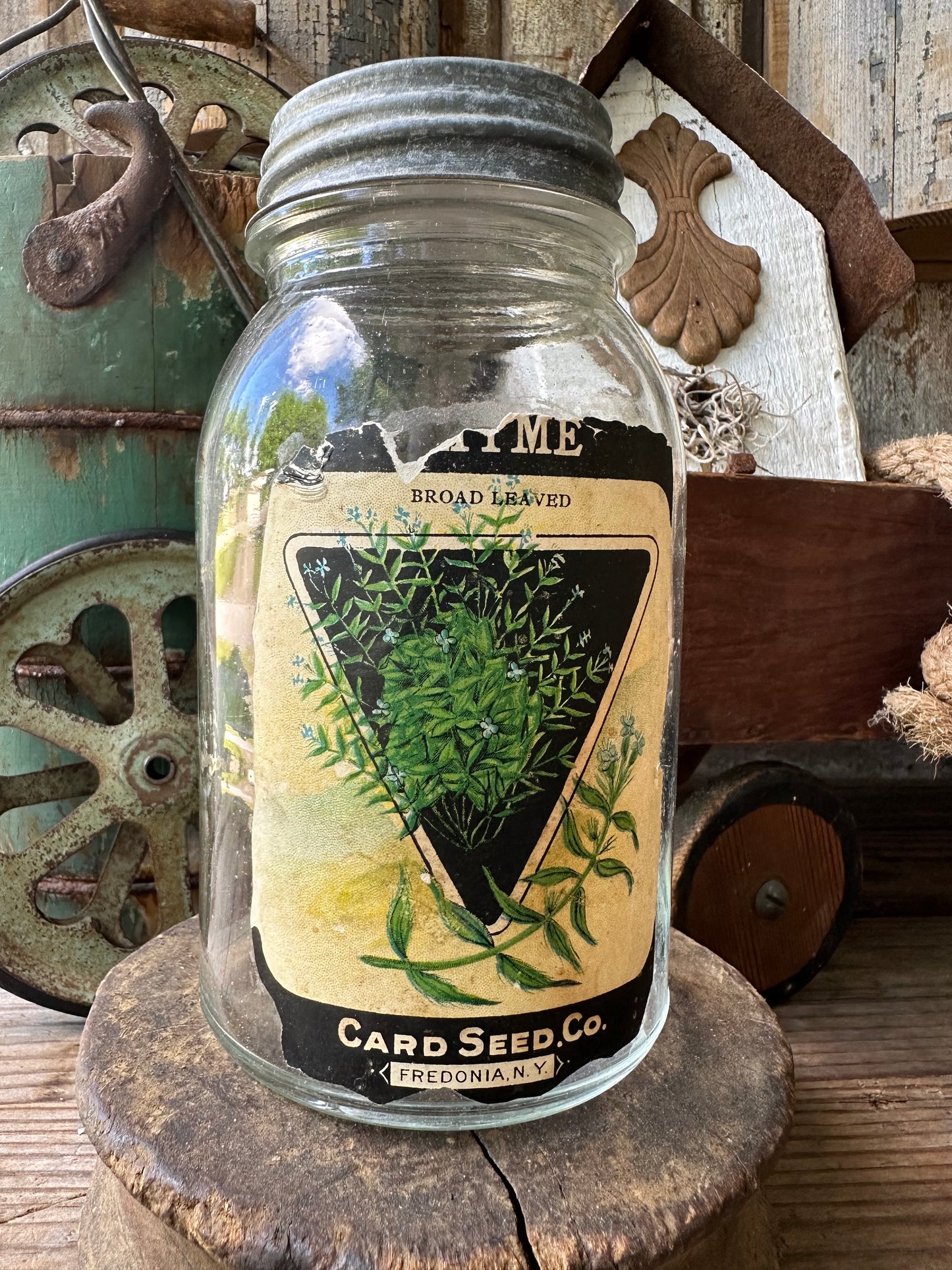 Thyme Card Seed Co. Ball Jar