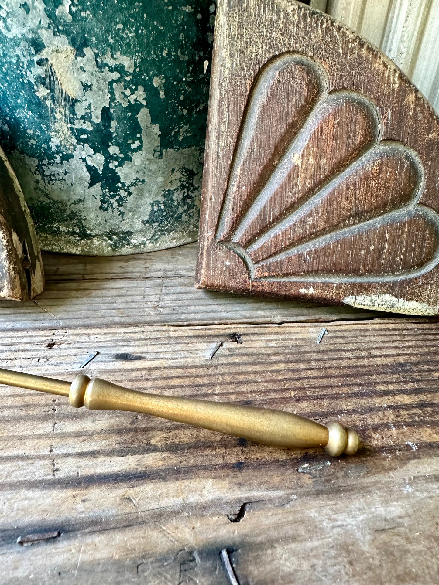 Brass Candle Snuffer