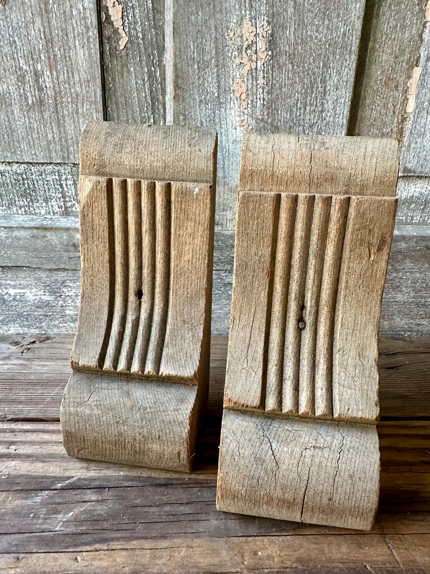 Wood Salvage Set Of Two