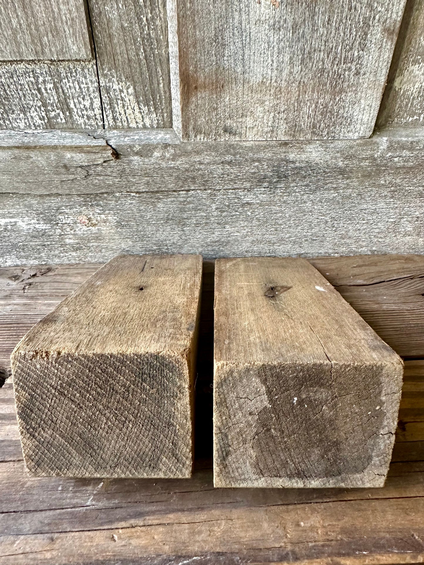 Wood Salvage Set Of Two