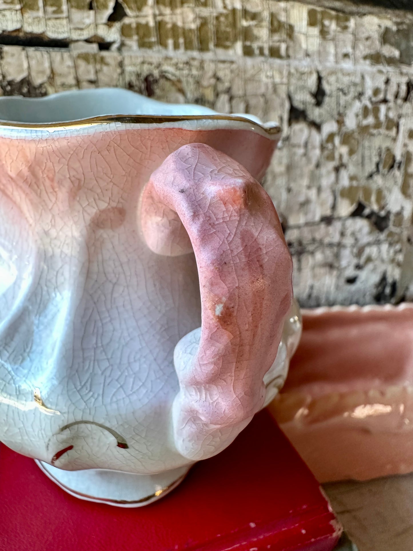 Burfords Pink Creamer/Small Pitcher