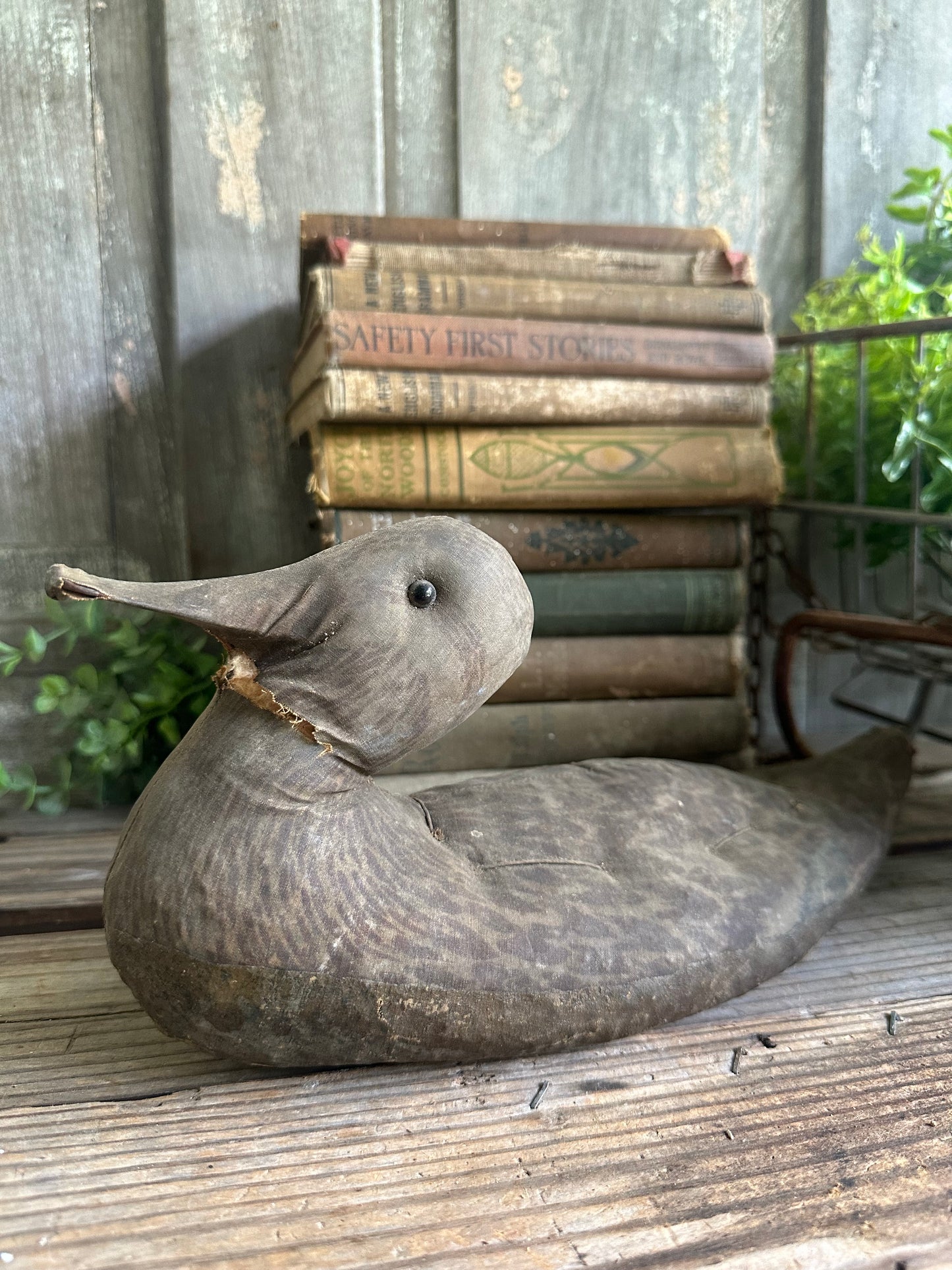 Canvas Duck Decoy
