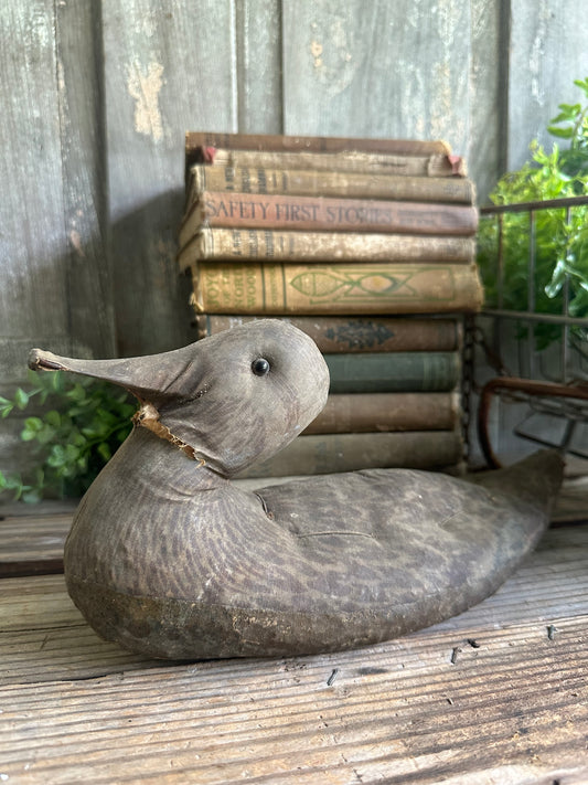 Canvas Duck Decoy