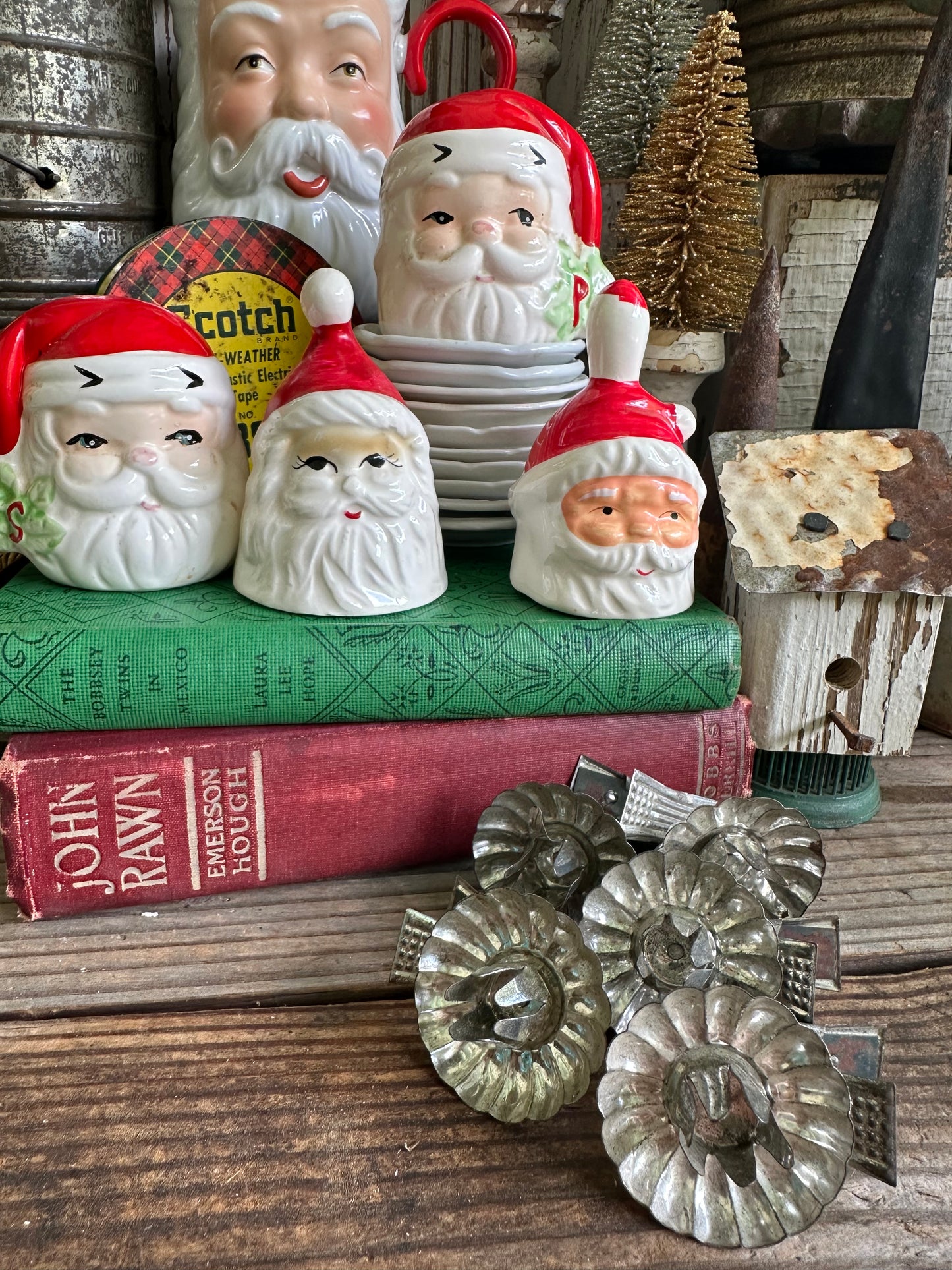 Metal Clip On Candle Holders Set of 5