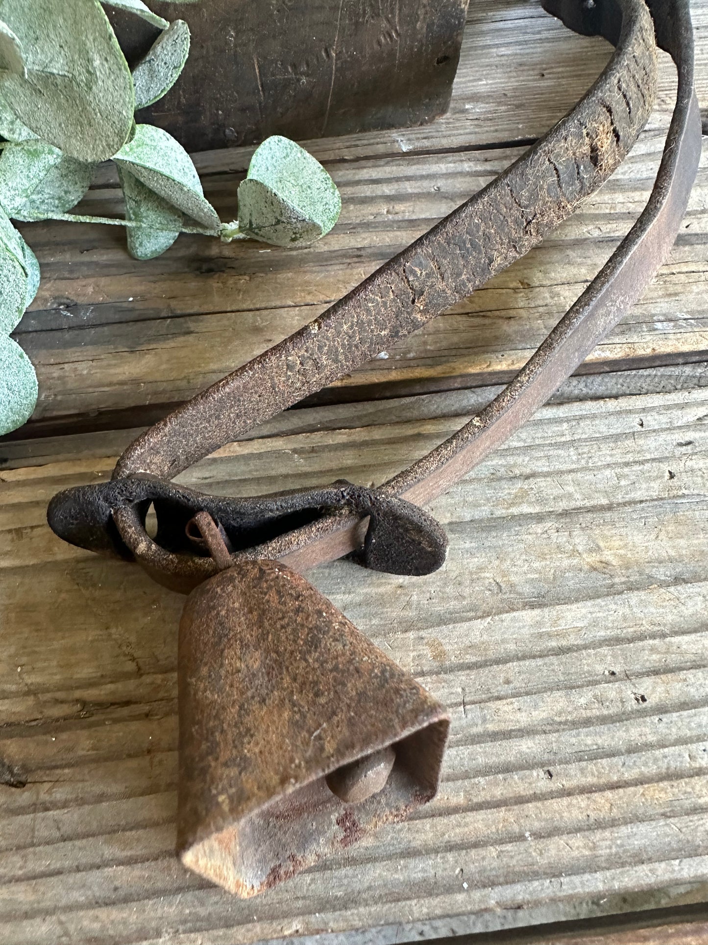 Goat/Cow Bell On Leather Strap