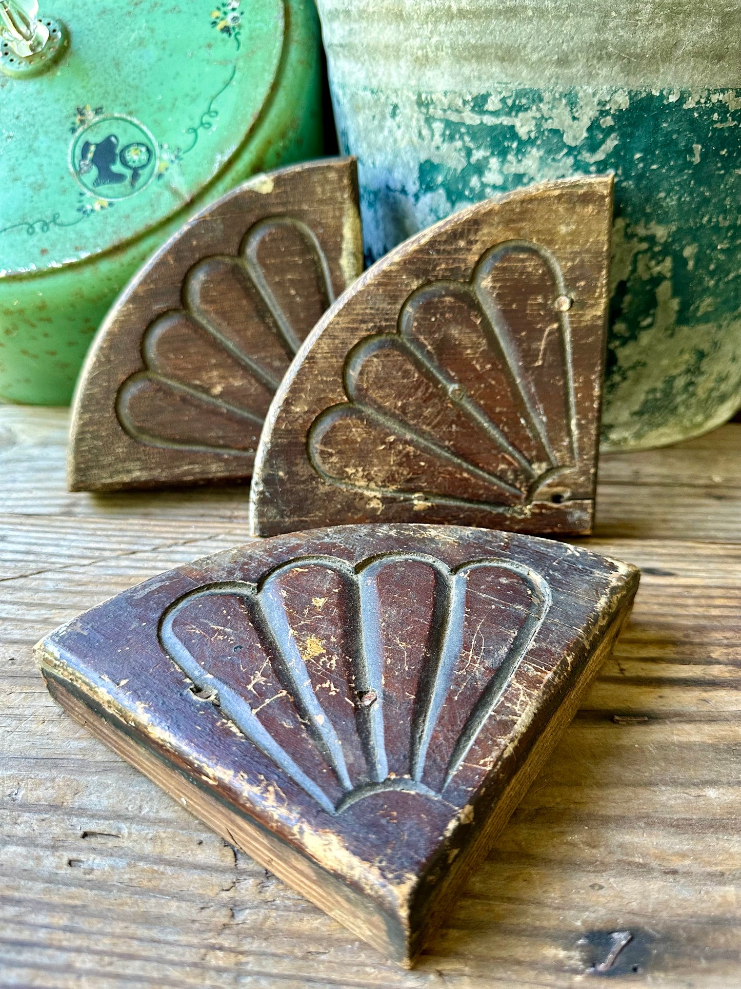 Salvage Wood Pieces Set Of Three