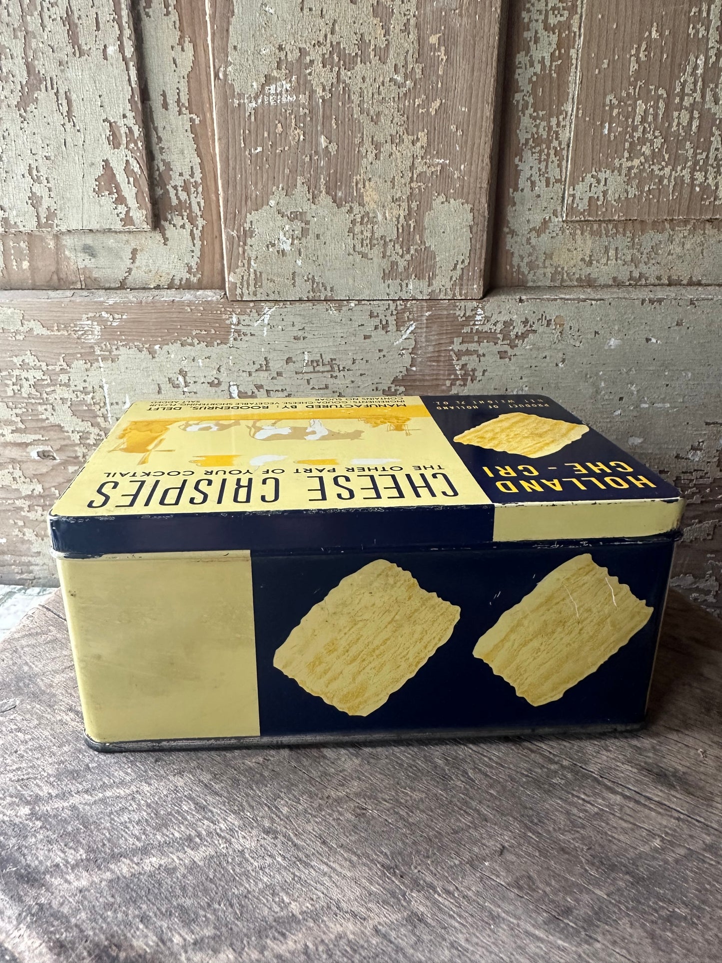 Cheese Crispies Tin