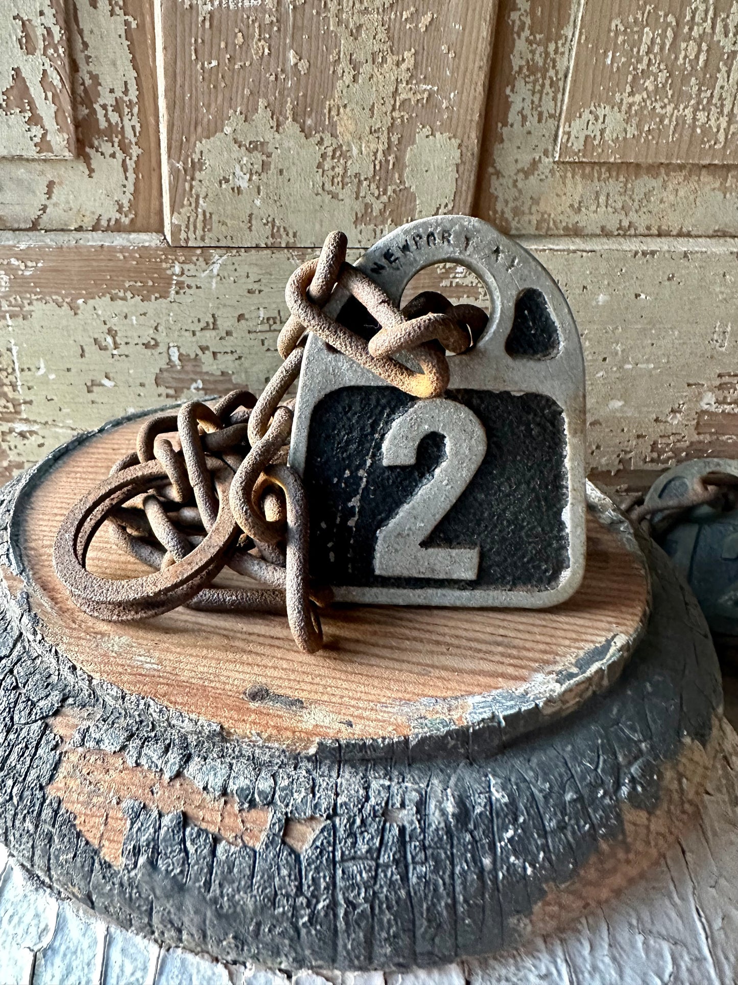 Cattle Tag With Chain #2