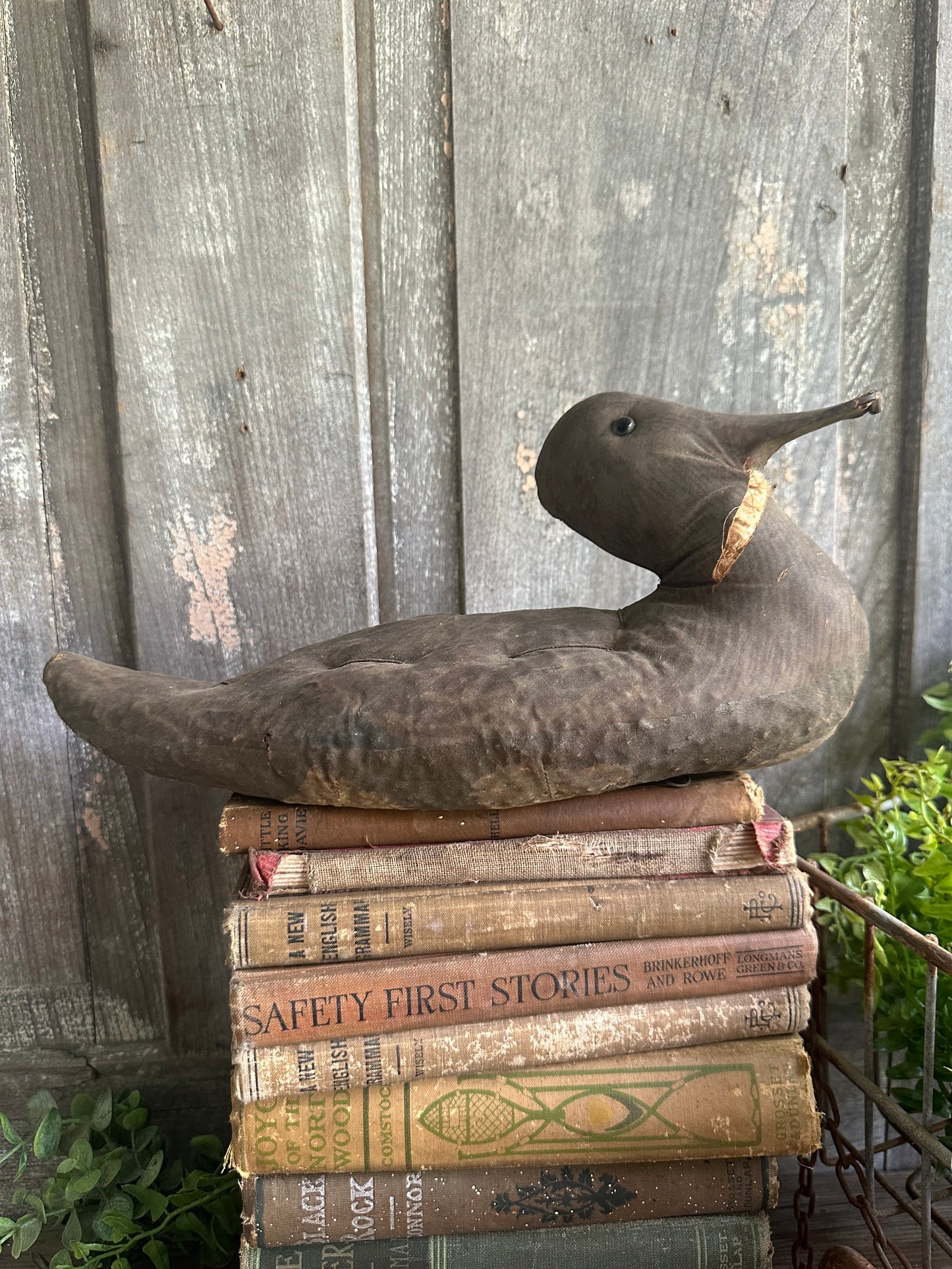 Canvas Duck Decoy