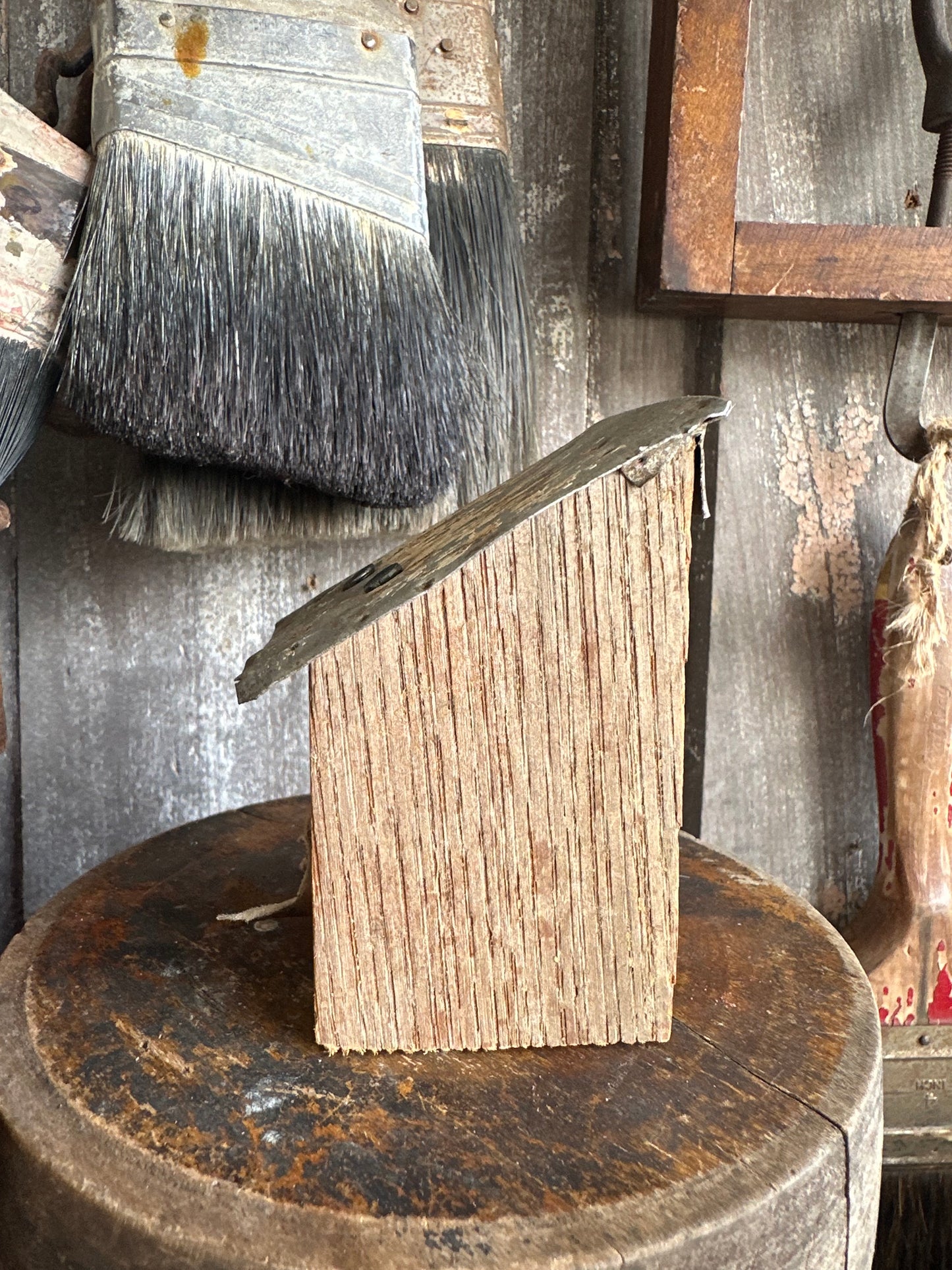 Bitty Birdhouse Handmade (Decor Only)