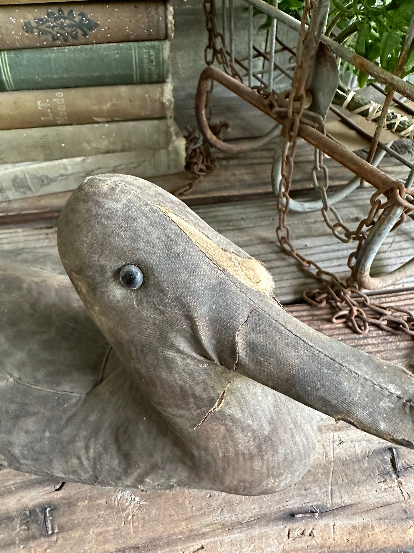 Canvas Duck Decoy