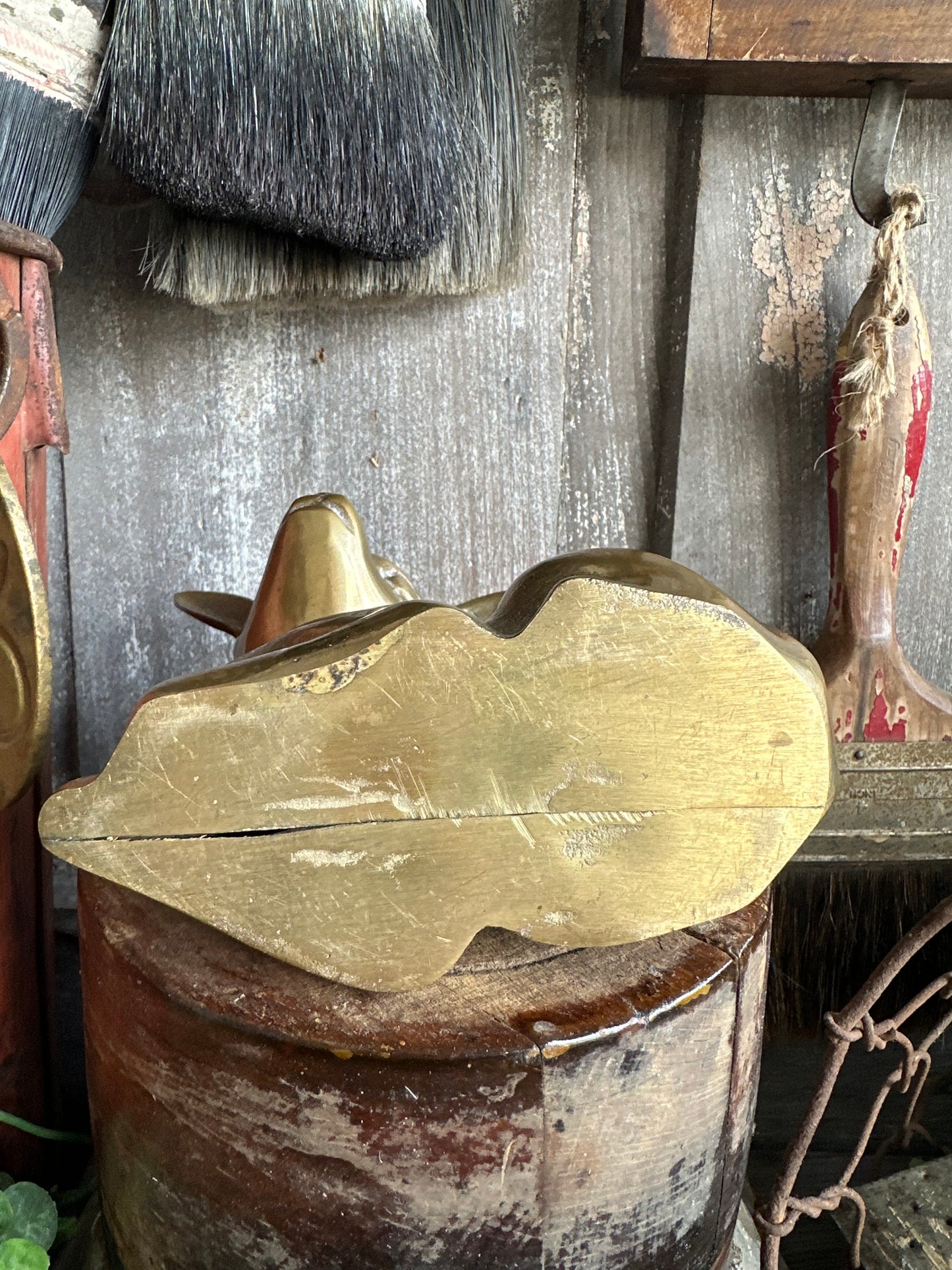 Brass Deer Set Of Two