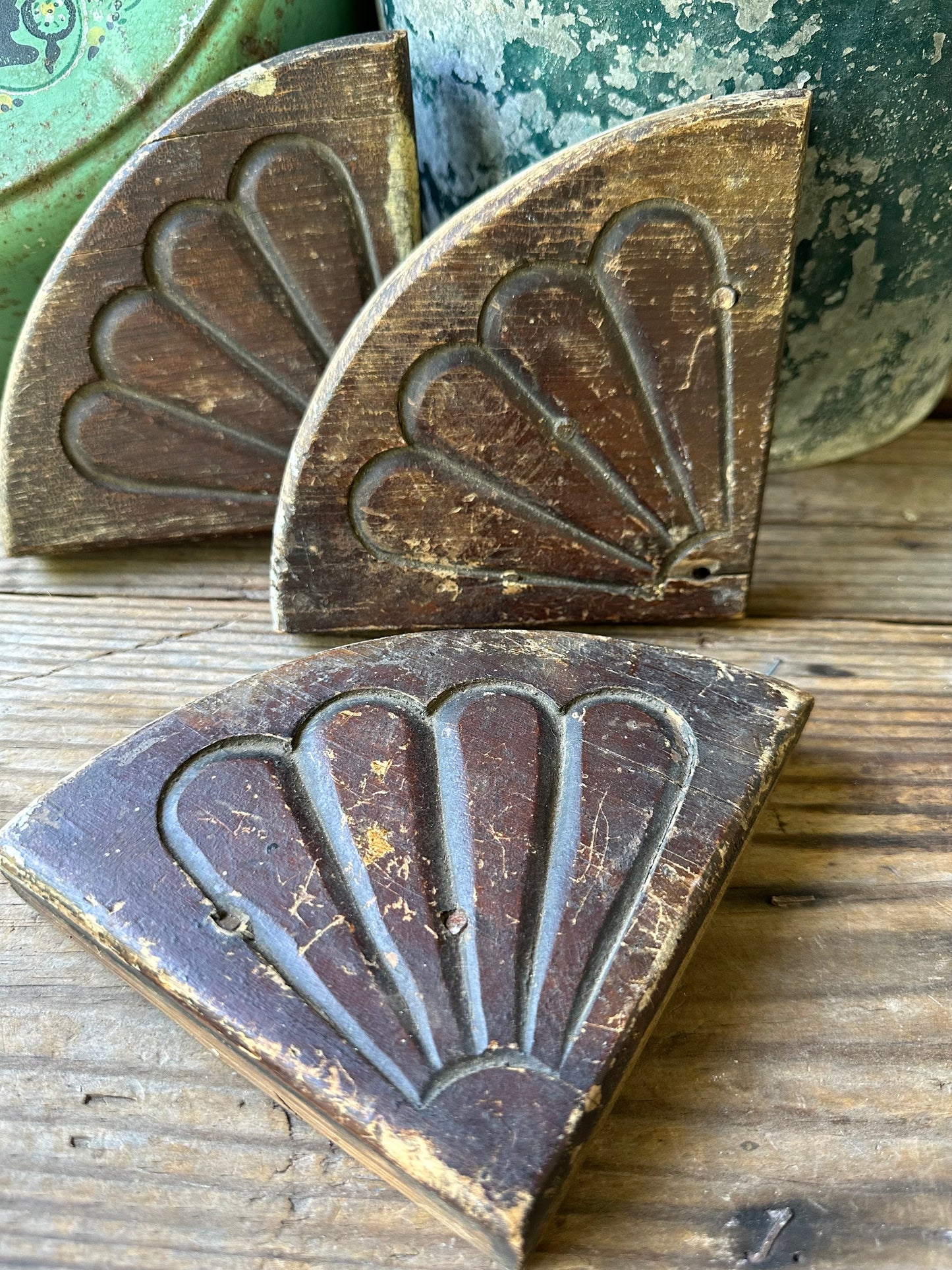 Salvage Wood Pieces Set Of Three