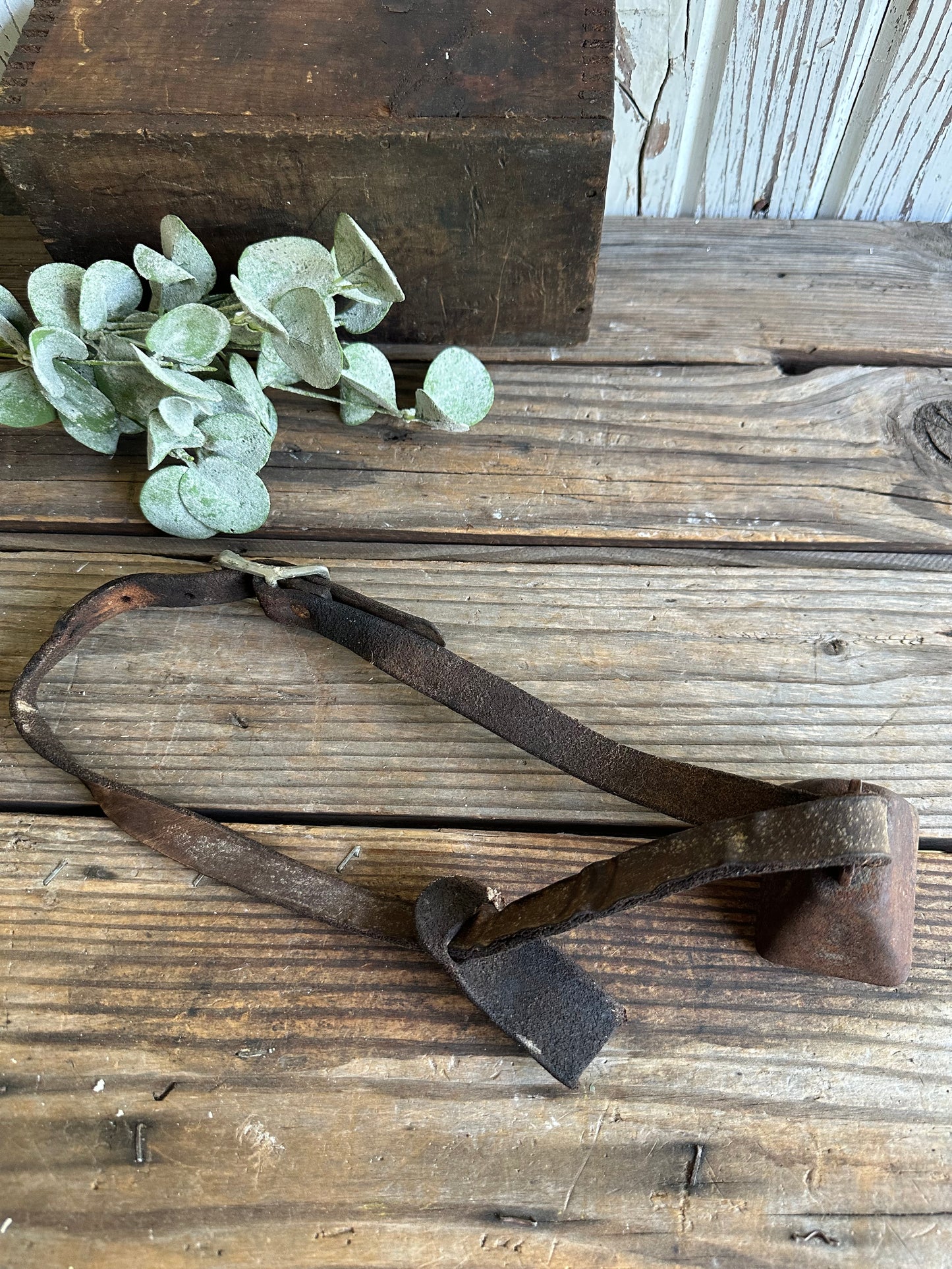 Goat/Cow Bell On Leather Strap