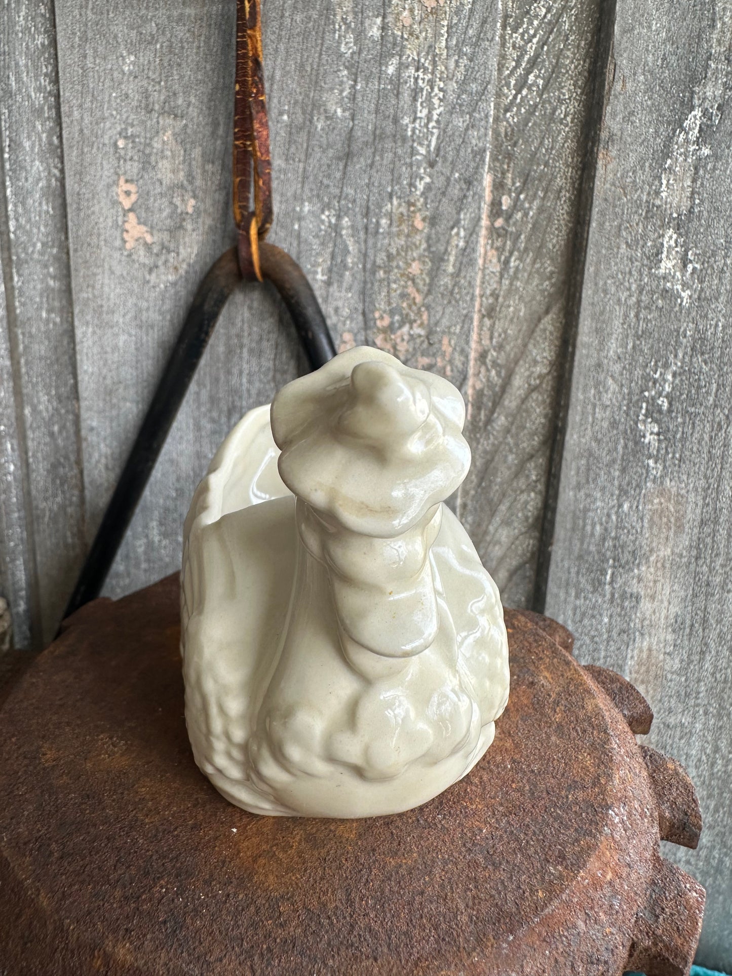 Planter Mother Goose/Swan