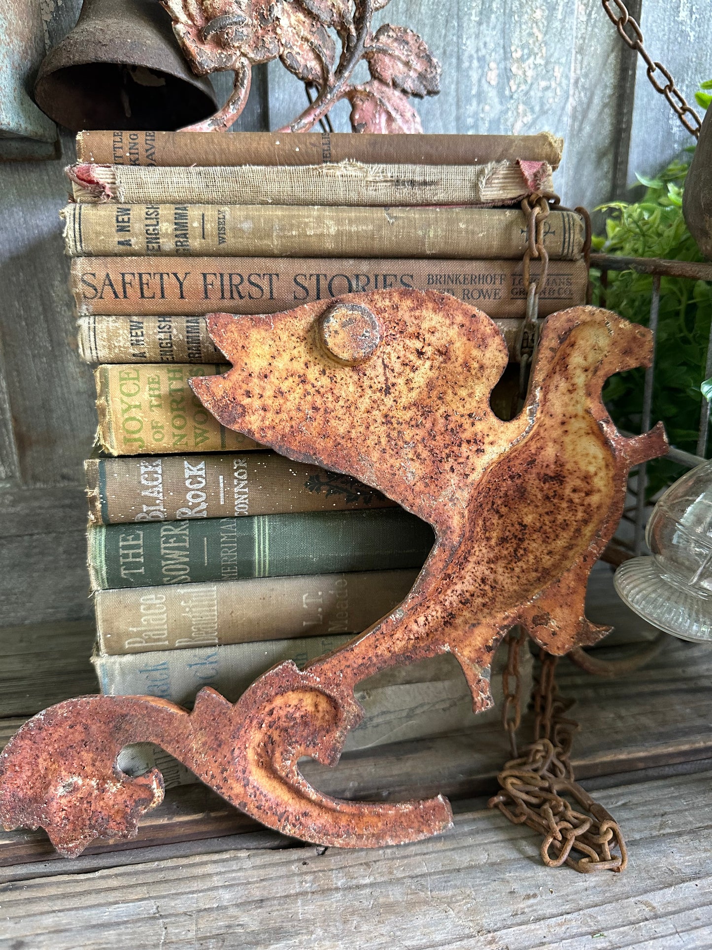 Rusty Metal Eagle Salvage Piece