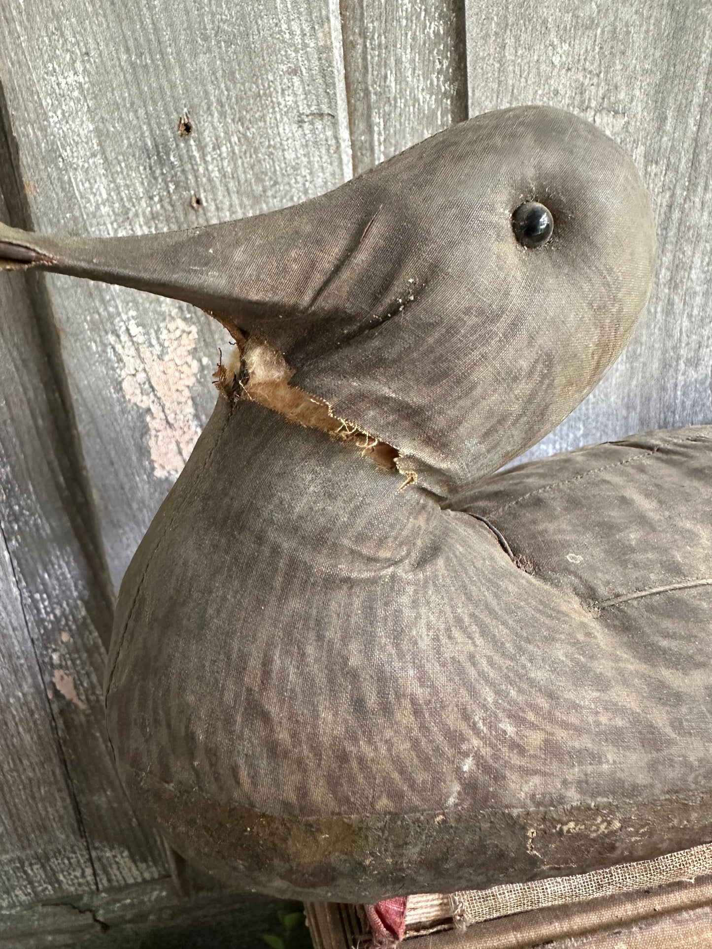 Canvas Duck Decoy
