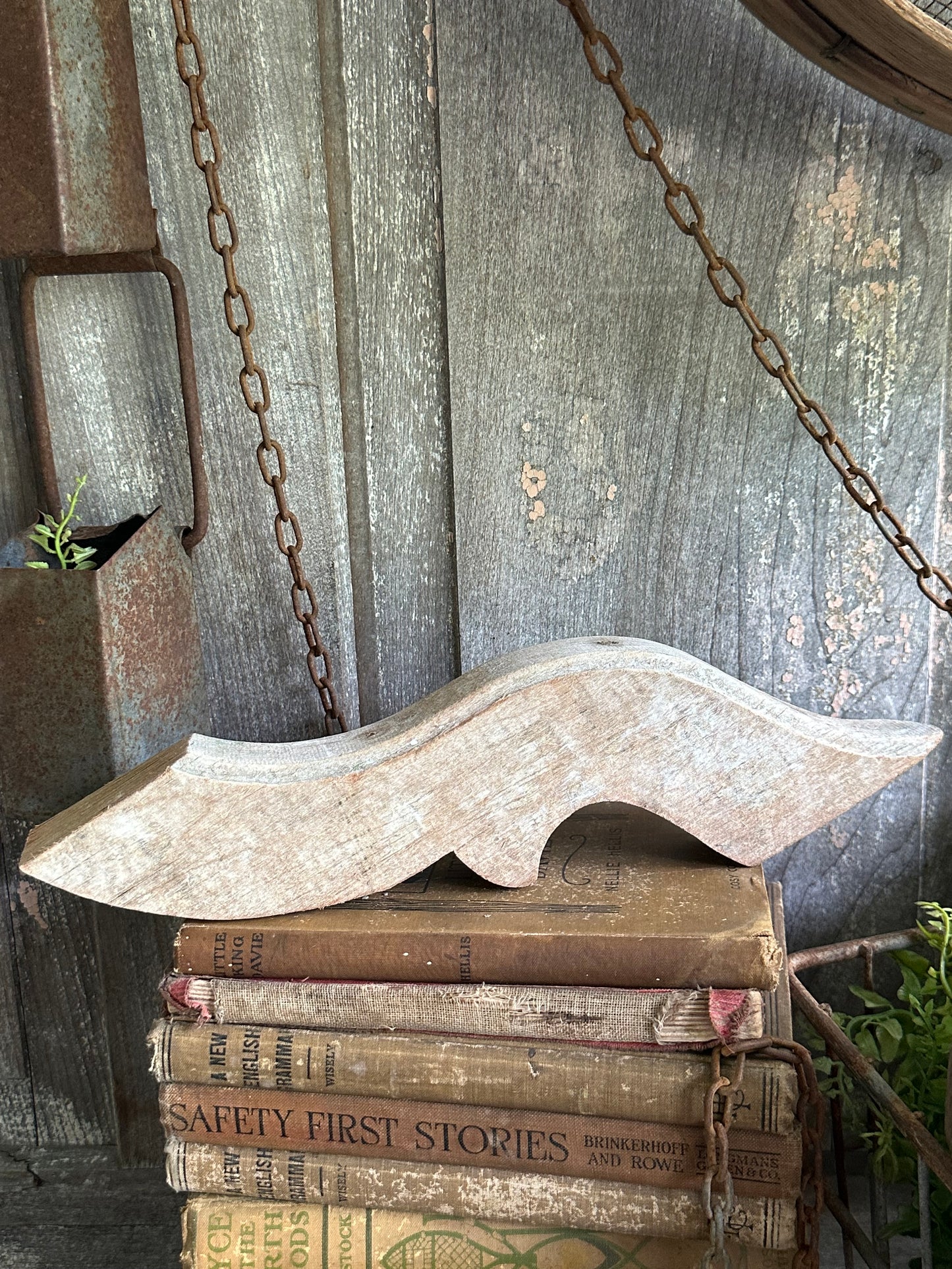 Weathered Paint Wood Salvage Piece